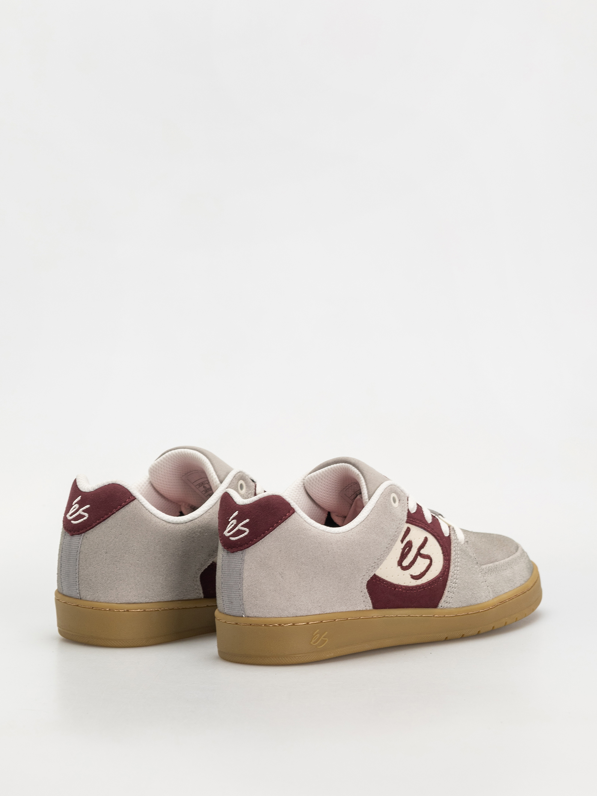 Pantofi eS Accel Slim (grey/burgundy)