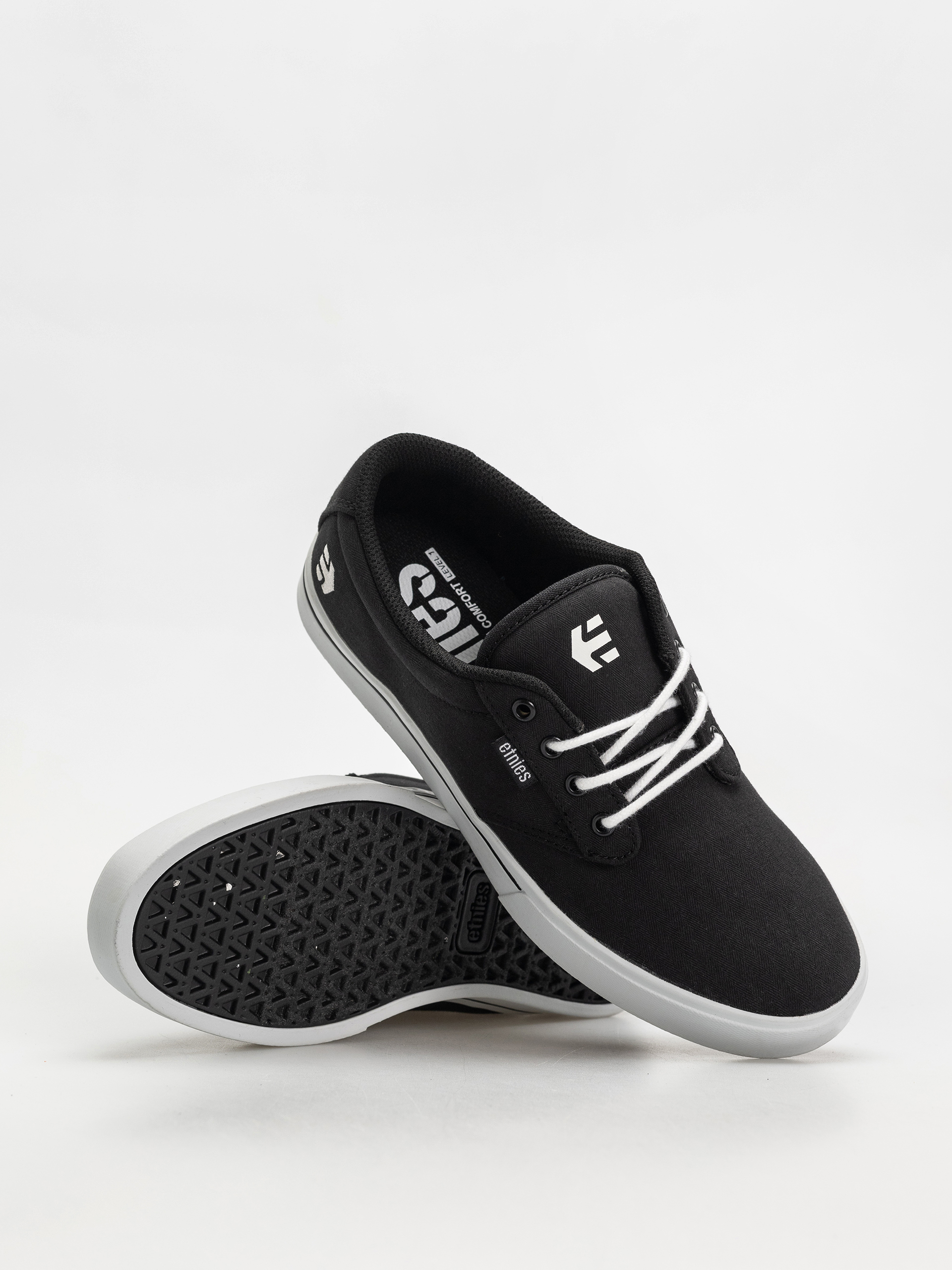 Pantofi Etnies Jameson 2 Eco (black/white/white)