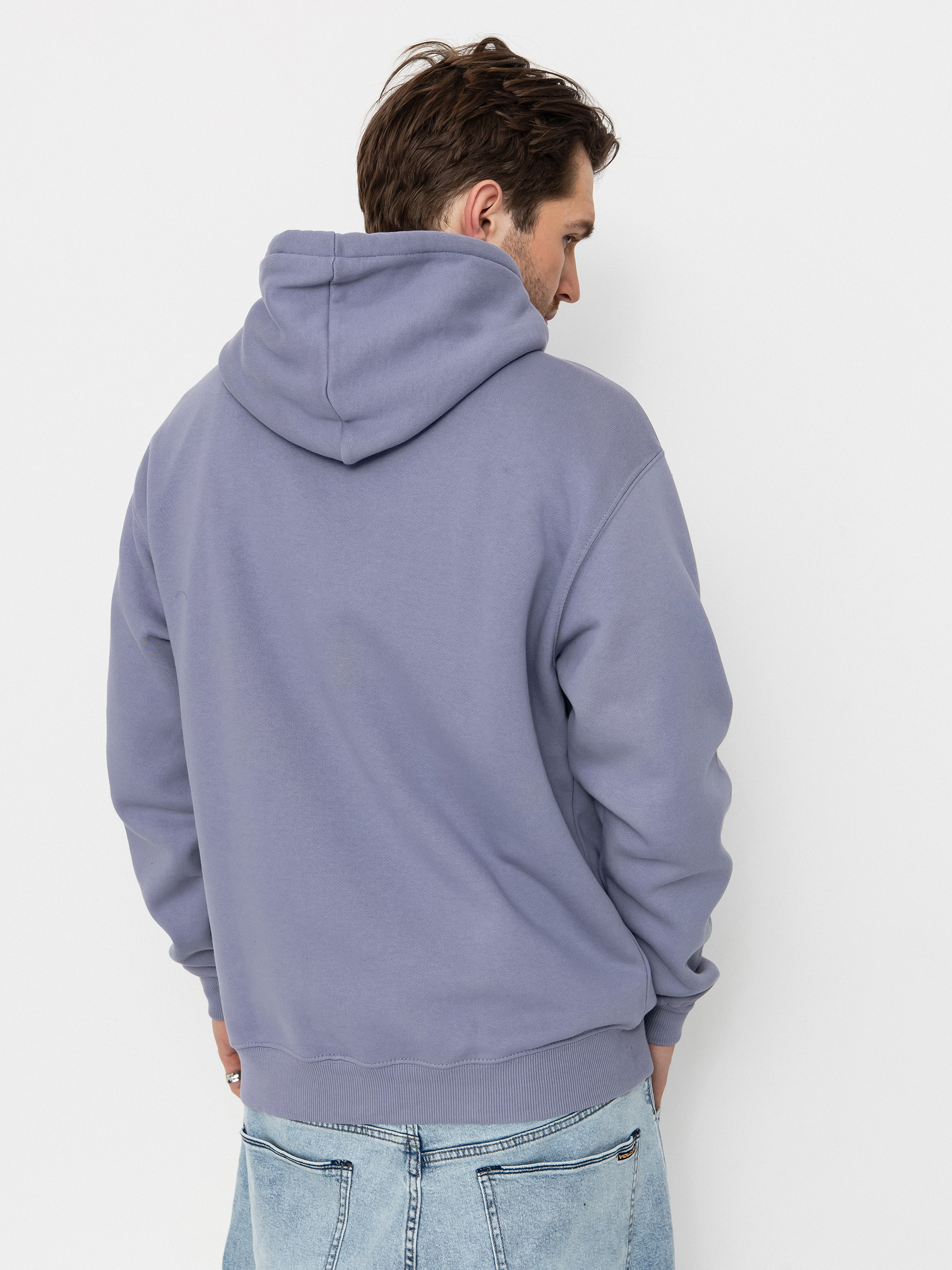 Hanorac cu glugă Volcom Single Stone ZHD (violet dust)