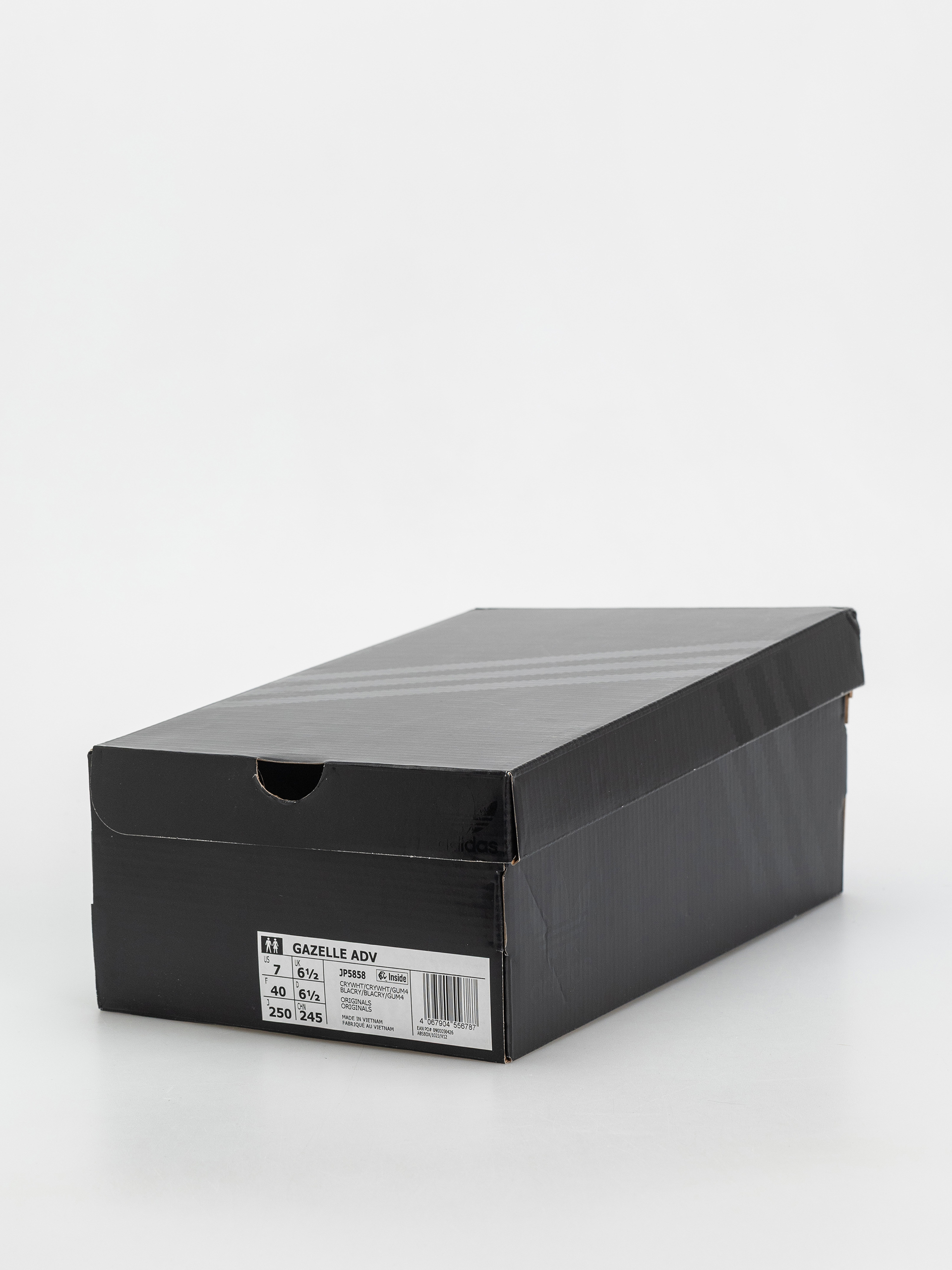 Pantofi adidas Gazelle ADV (crywht/crywht/gum4)