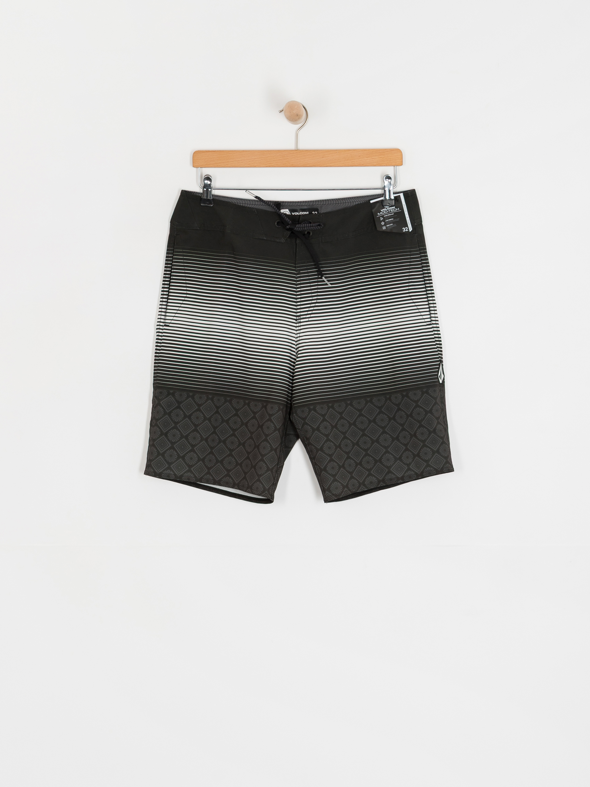 Șort Volcom Lido Stripe Mod 20 (black)
