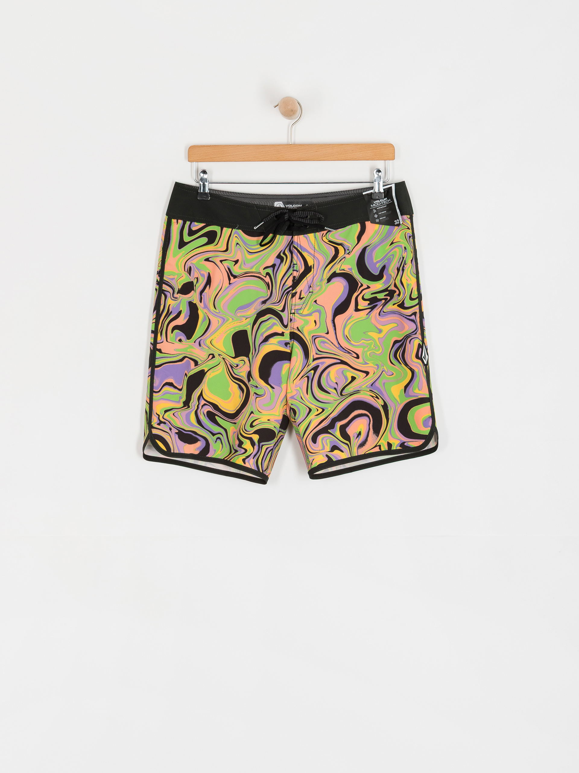 Șort Volcom Infuse Scallop Mod 19 (steel purple)