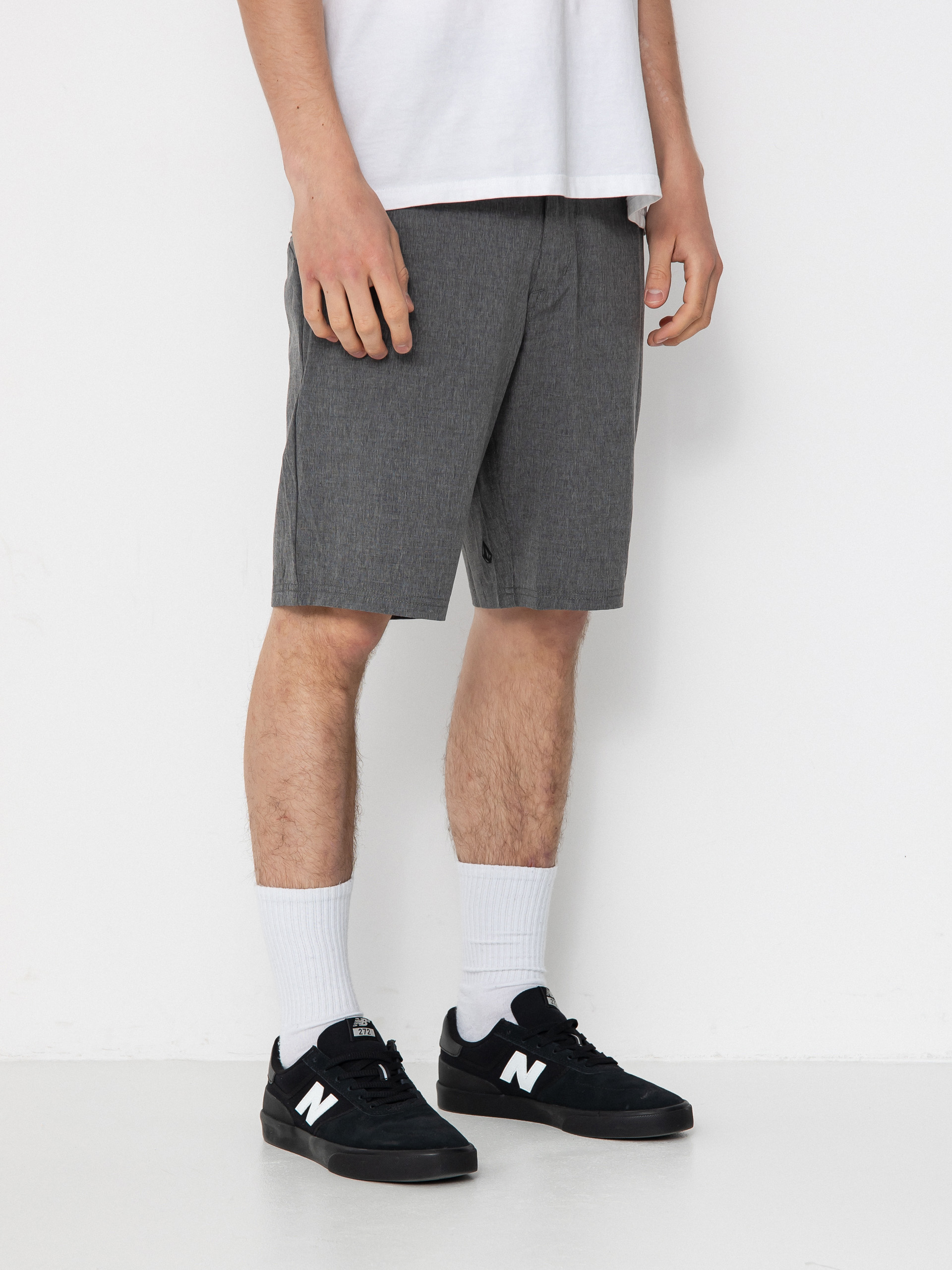 Pantaloni scurți Volcom Frickin Cross Shred Static 20 (charcoal heather)