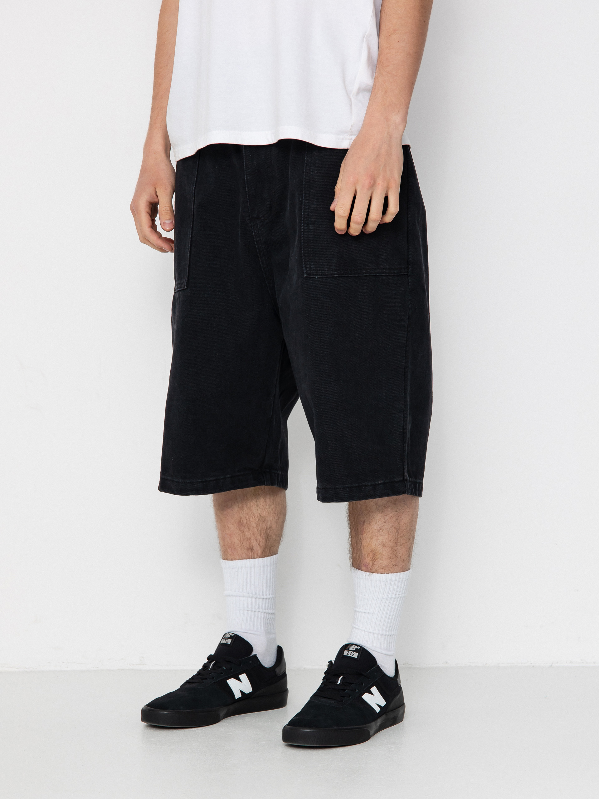 Pantaloni scuru021bi Poetic Collective Painter (black denim)