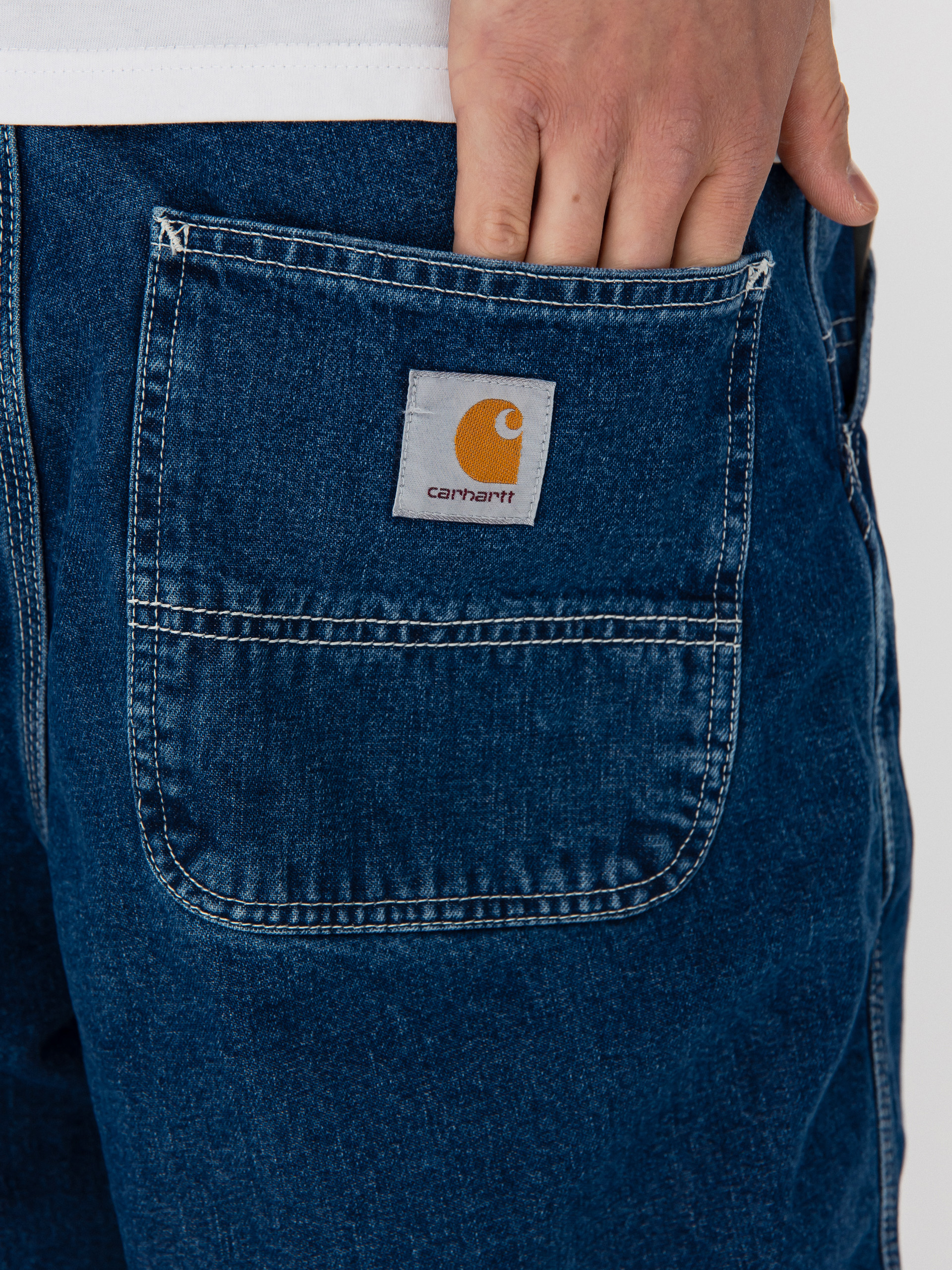 Pantaloni scurți Carhartt WIP Simple (blue)