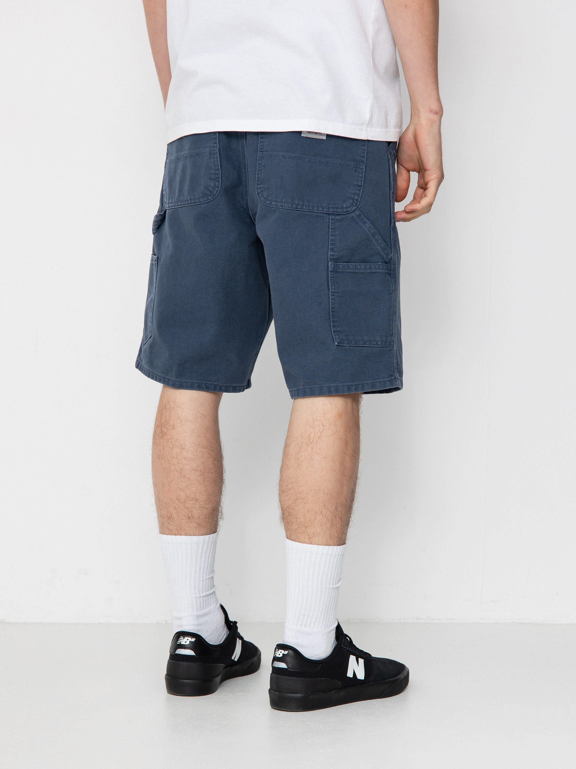 Pantaloni scurți Carhartt WIP Single Knee (dusky blue)