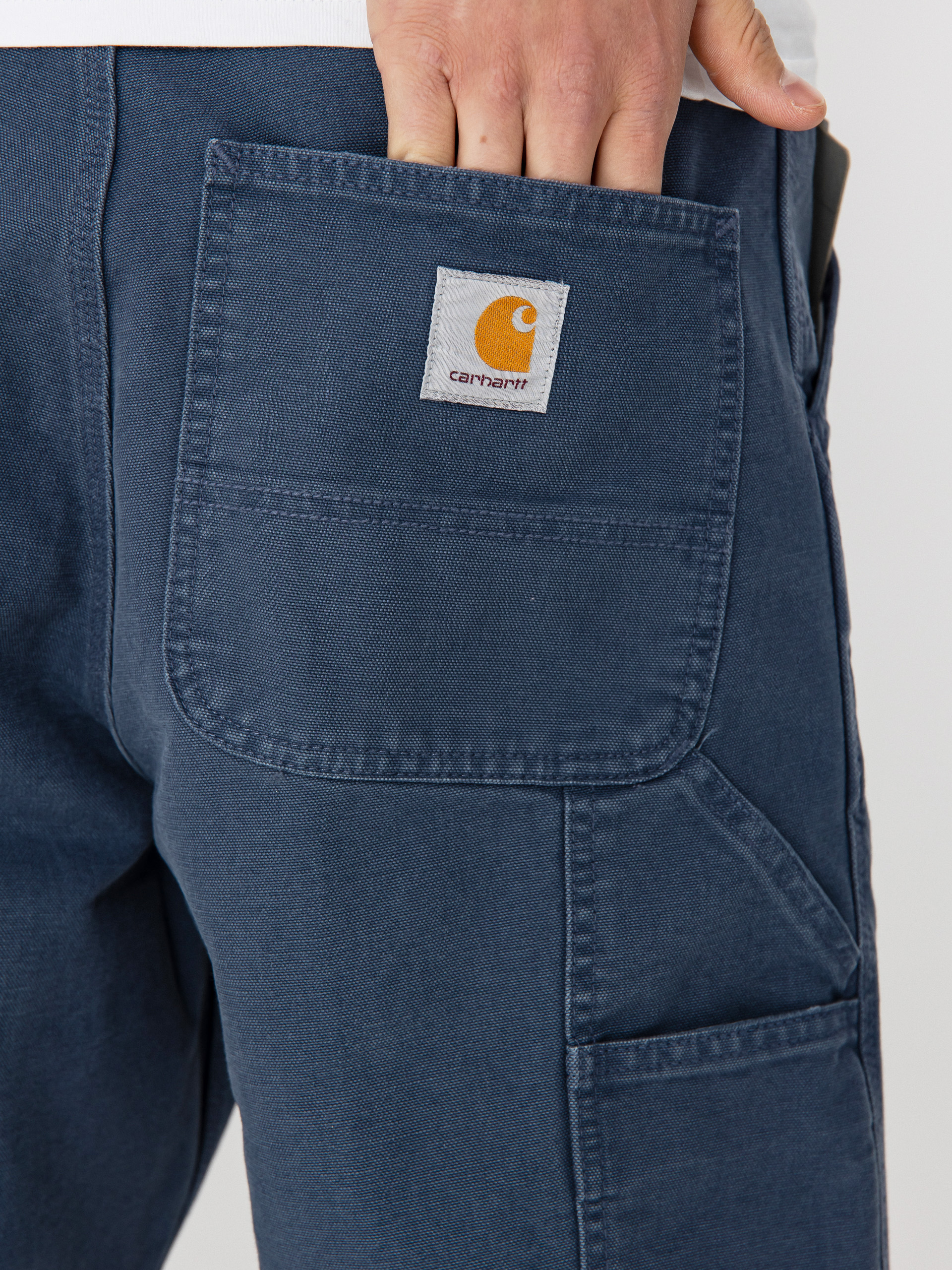 Pantaloni scurți Carhartt WIP Single Knee (dusky blue)