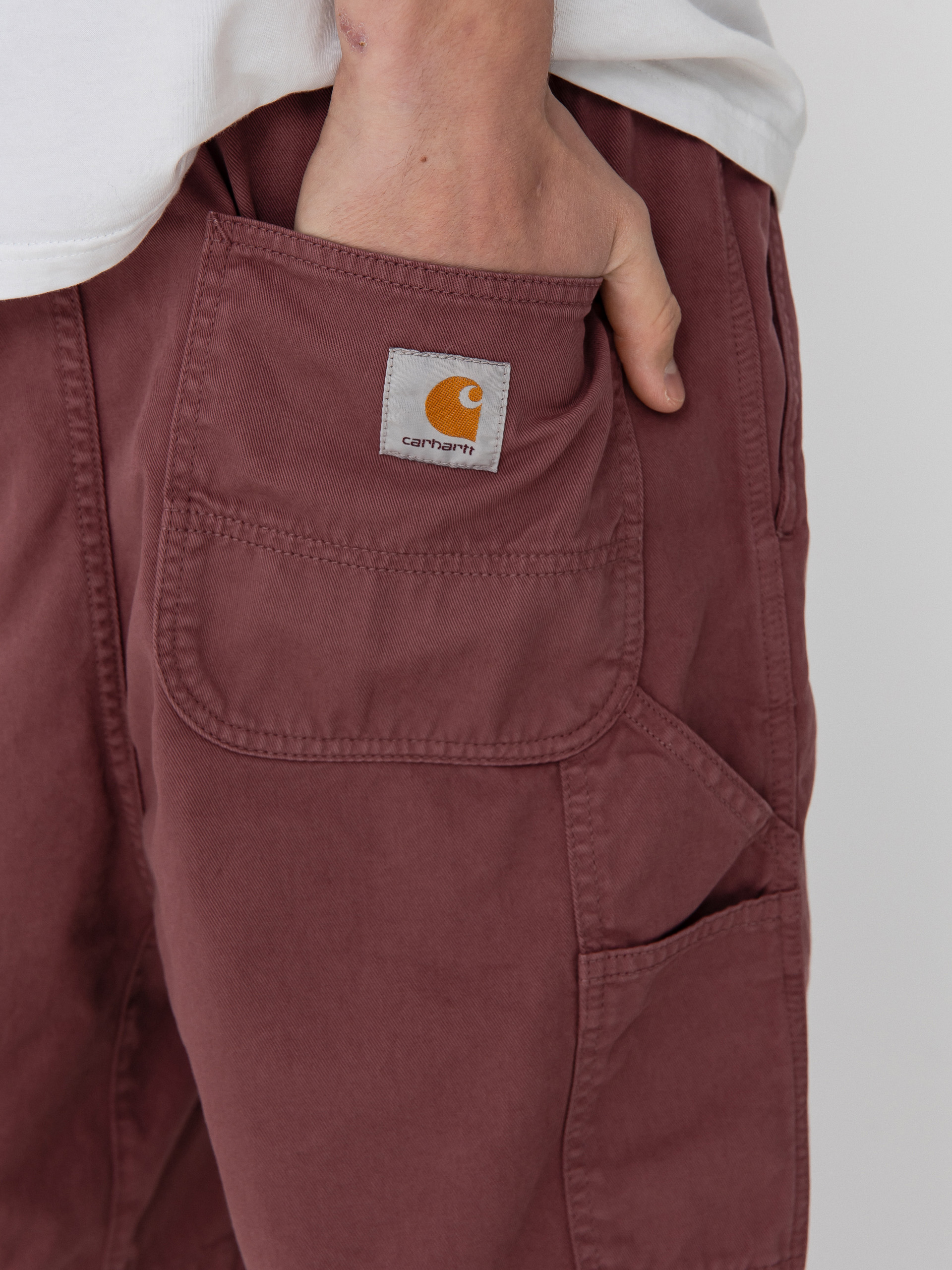 Pantaloni scurți Carhartt WIP Flint (dusky pink)