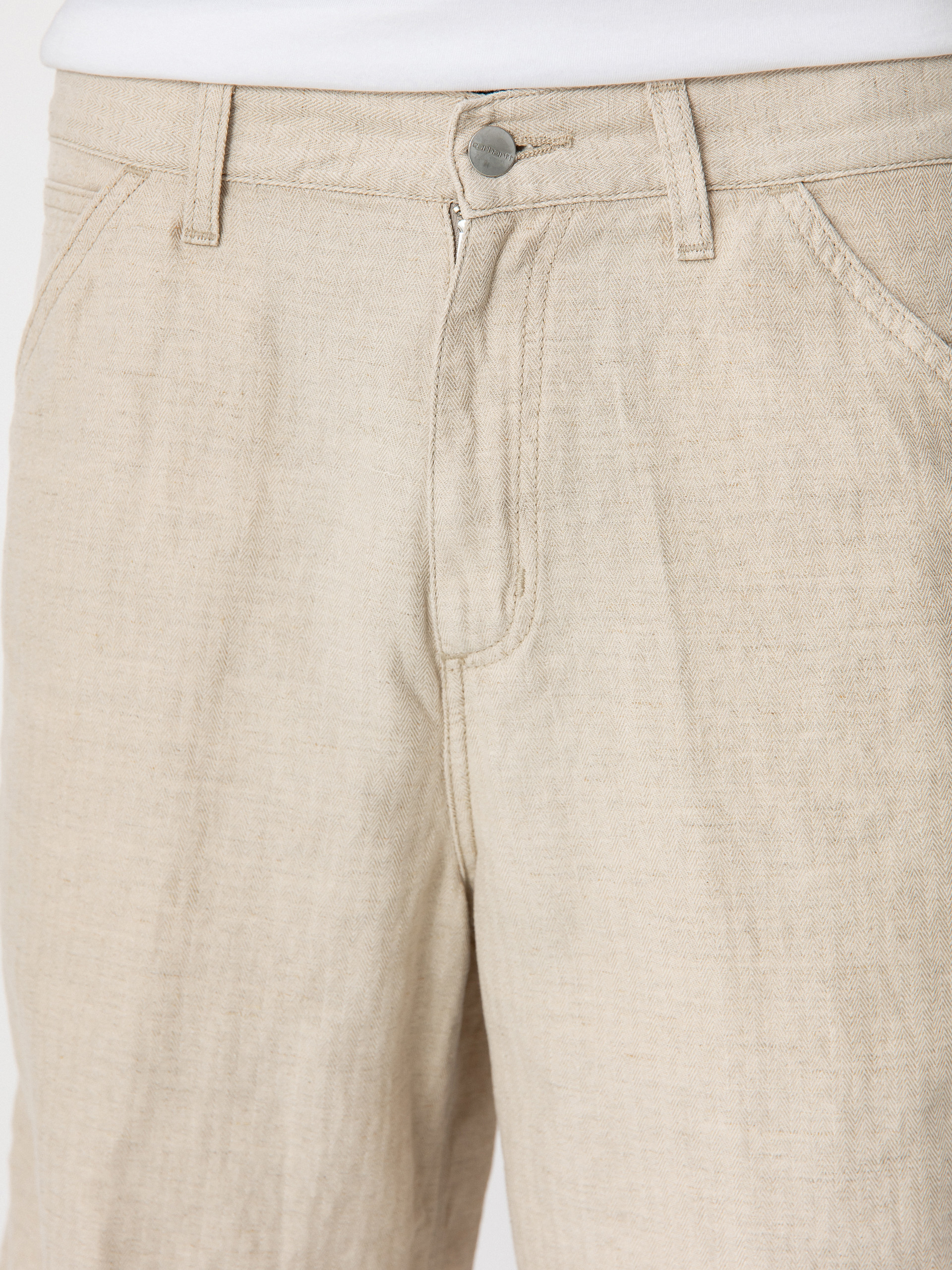 Pantaloni scurți Carhartt WIP Cooper (fleur de sel)