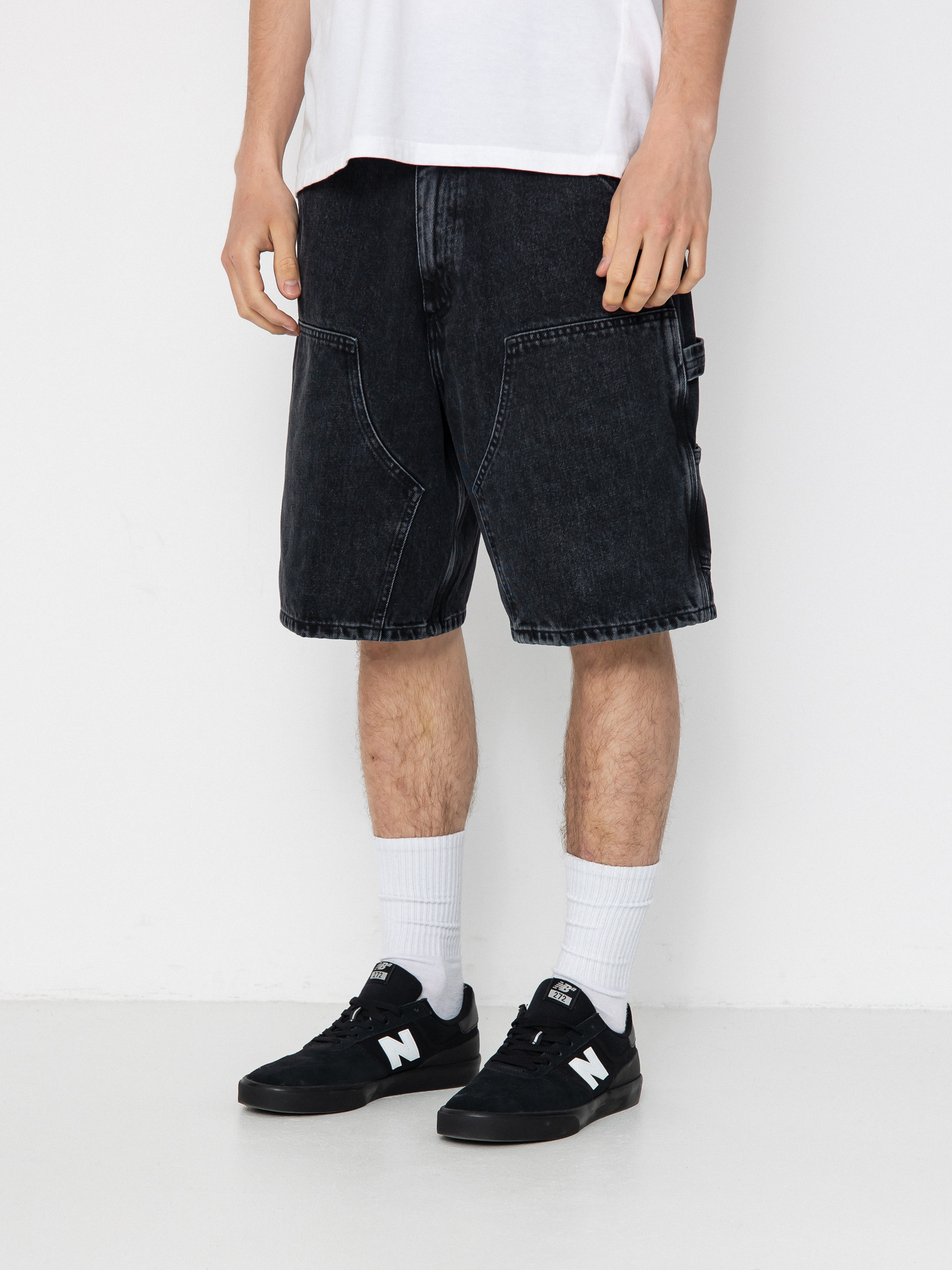 Pantaloni scuru021bi Carhartt WIP Double Knee (black)