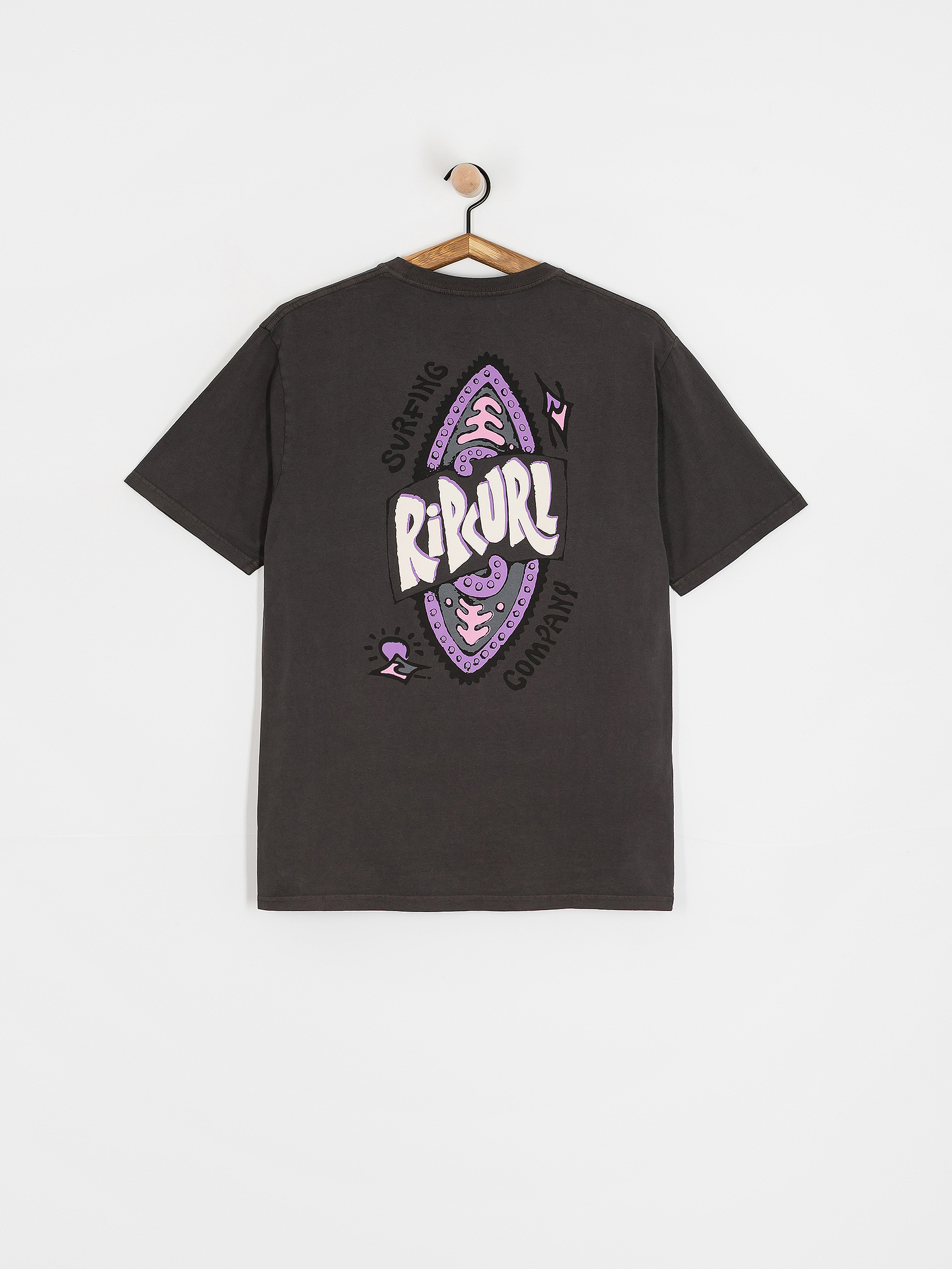 Tricou Rip Curl Shield (washed black)