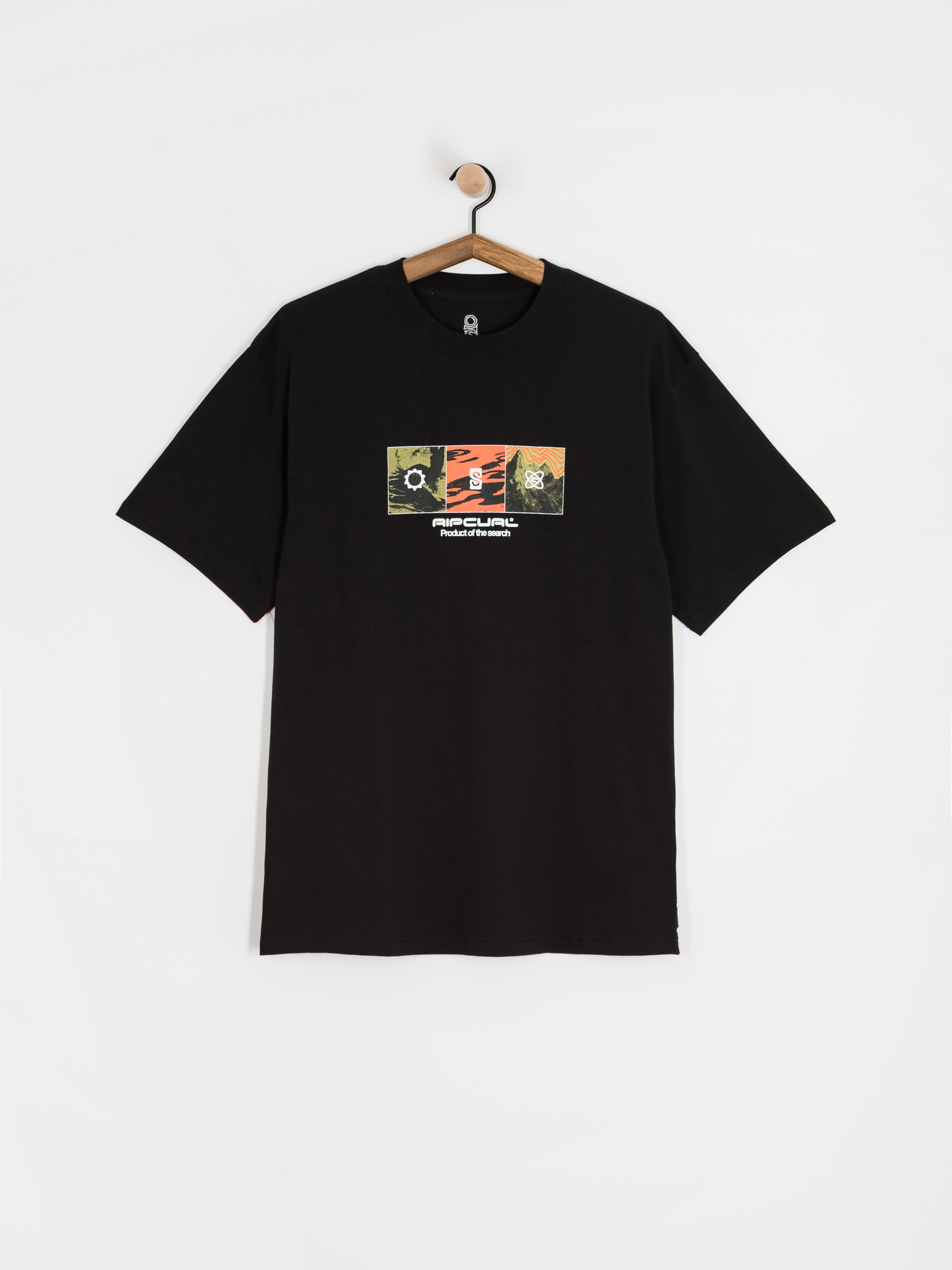 Tricou Rip Curl Search Grid (black)