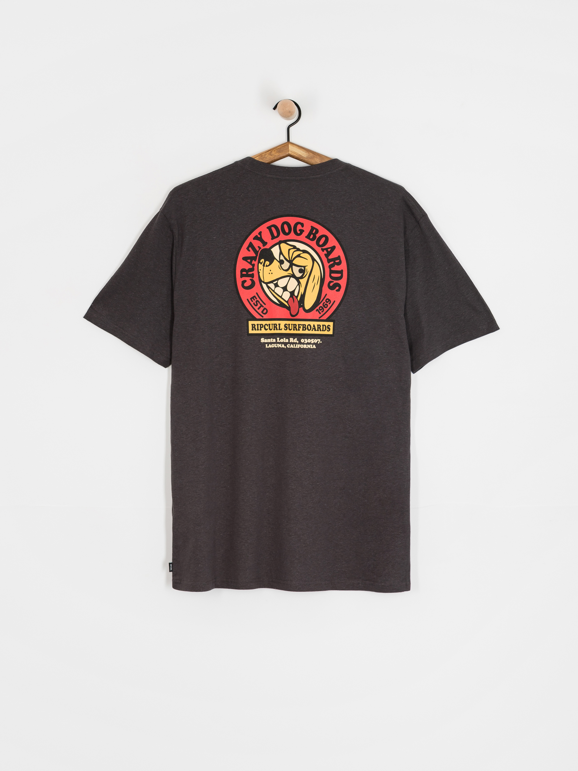 Tricou Rip Curl Shaper Address (washed black)