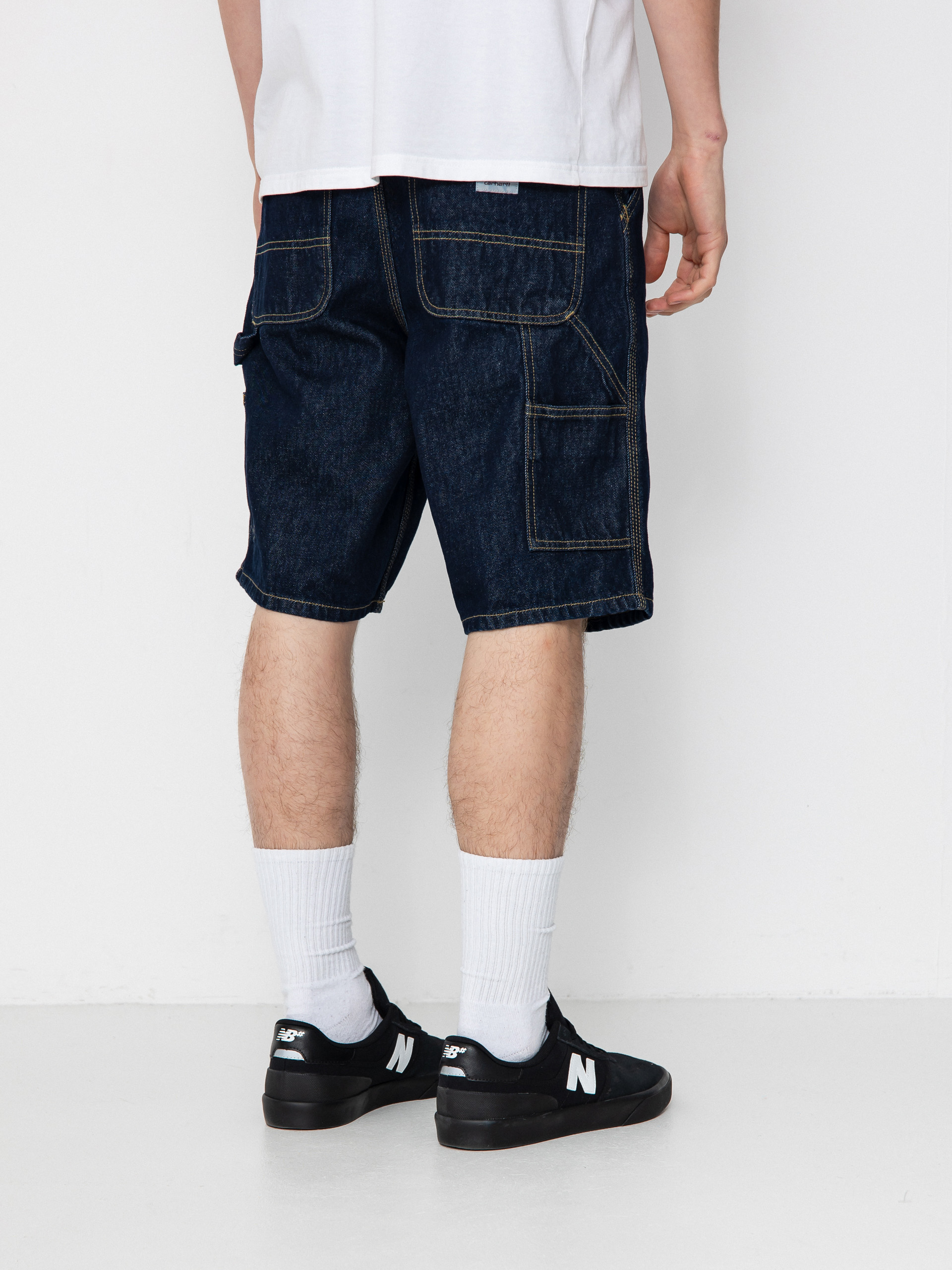 Pantaloni scurți Carhartt WIP Single Knee (blue)