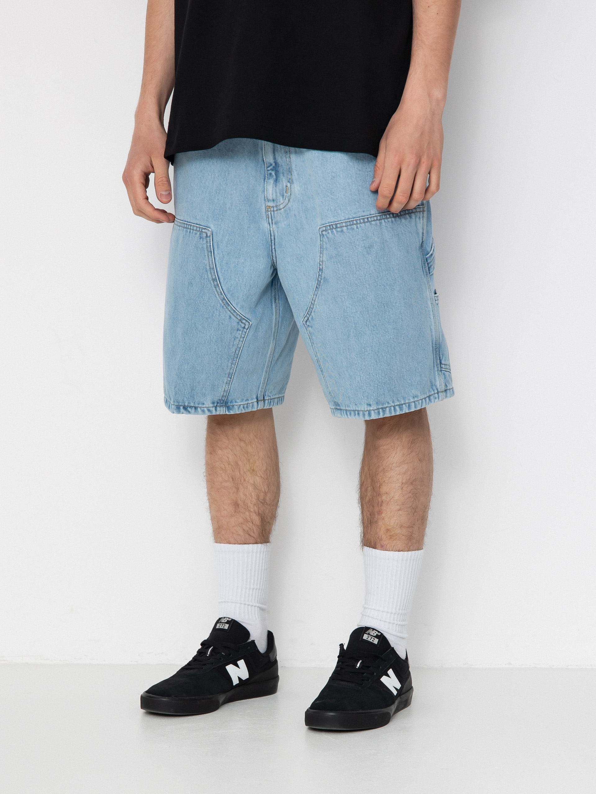 Pantaloni scurți Carhartt WIP Double Knee (blue)