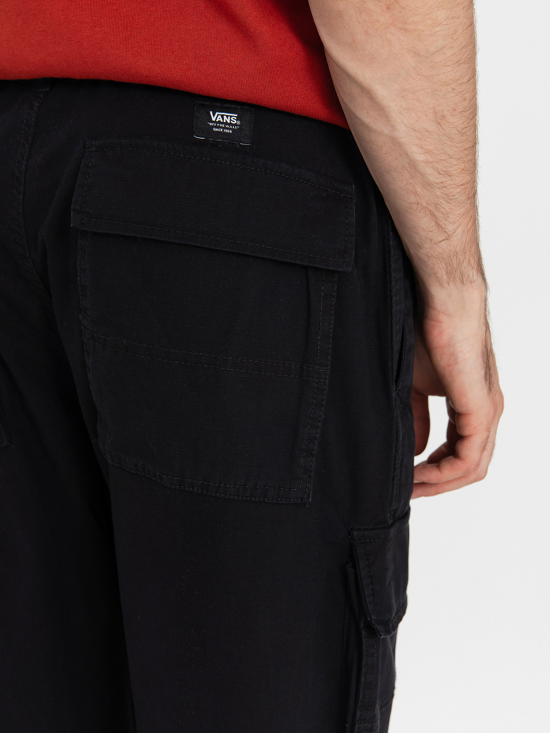 Pantaloni Vans Fatigue Cargo Loose Tapered Ripstop (black)