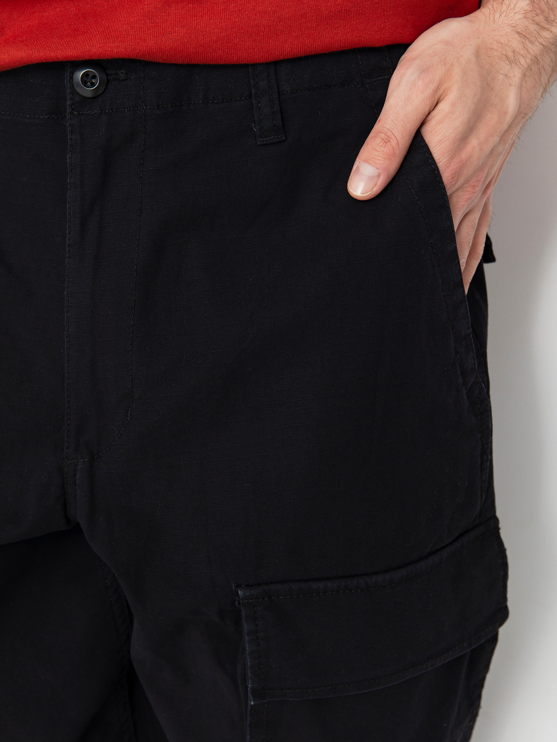 Pantaloni Vans Fatigue Cargo Loose Tapered Ripstop (black)