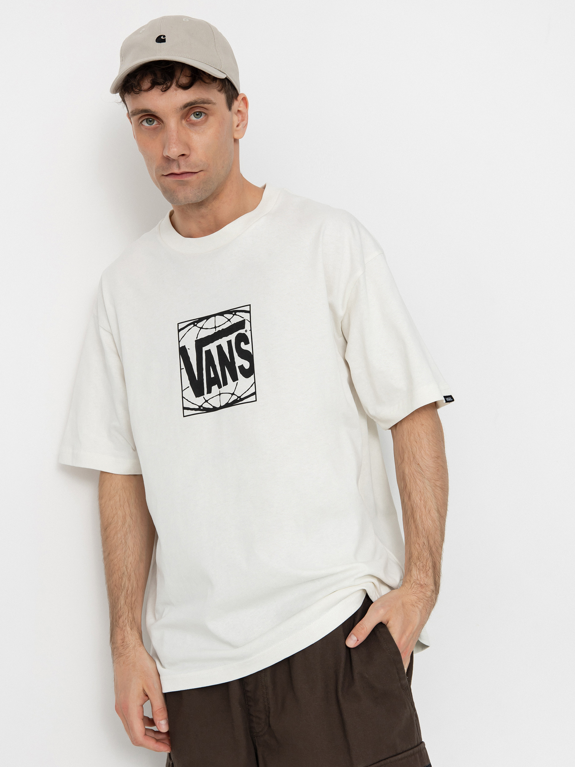 Tricou Vans Wide Loose (marshmallow)