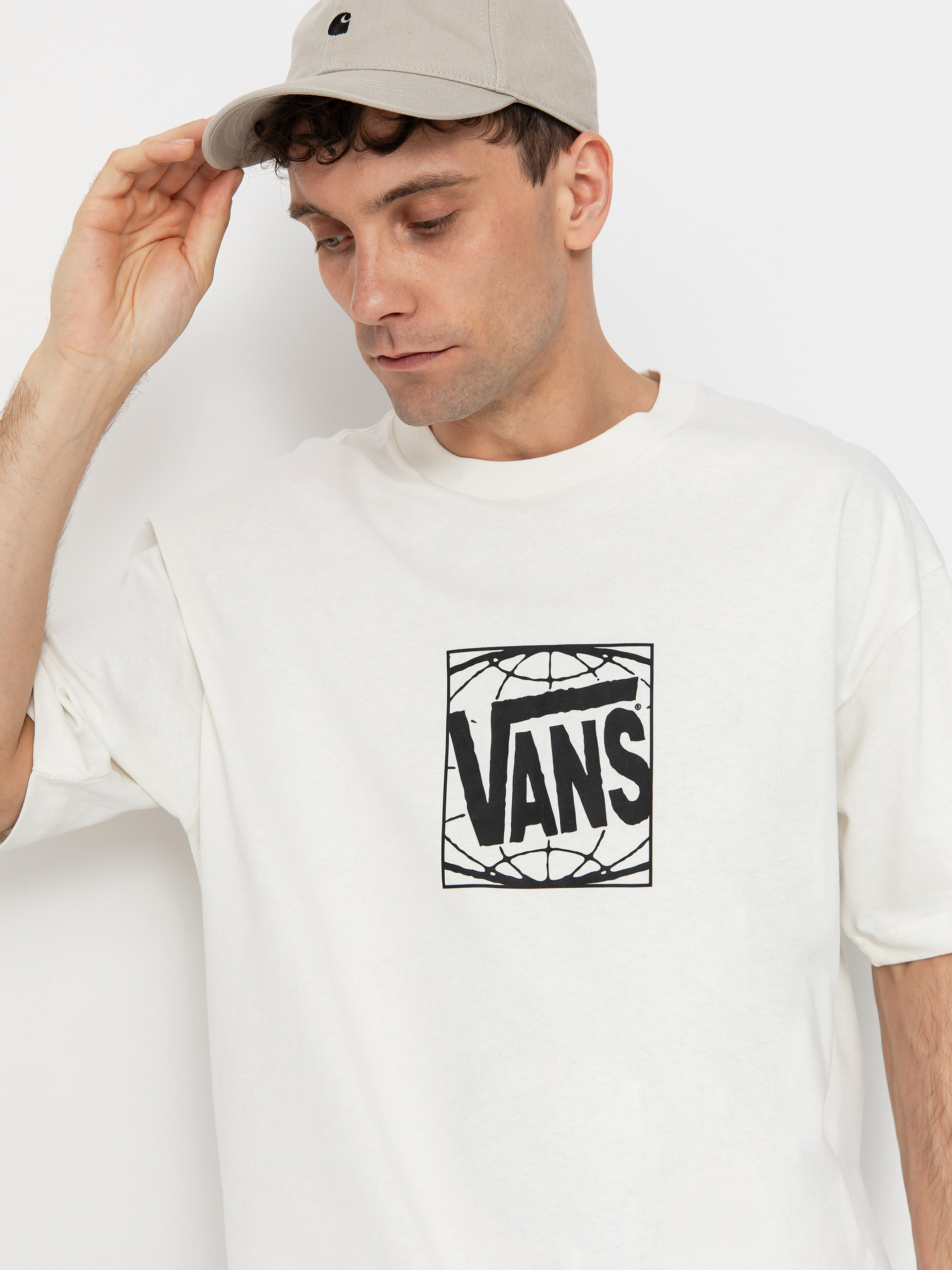 Tricou Vans Wide Loose (marshmallow)