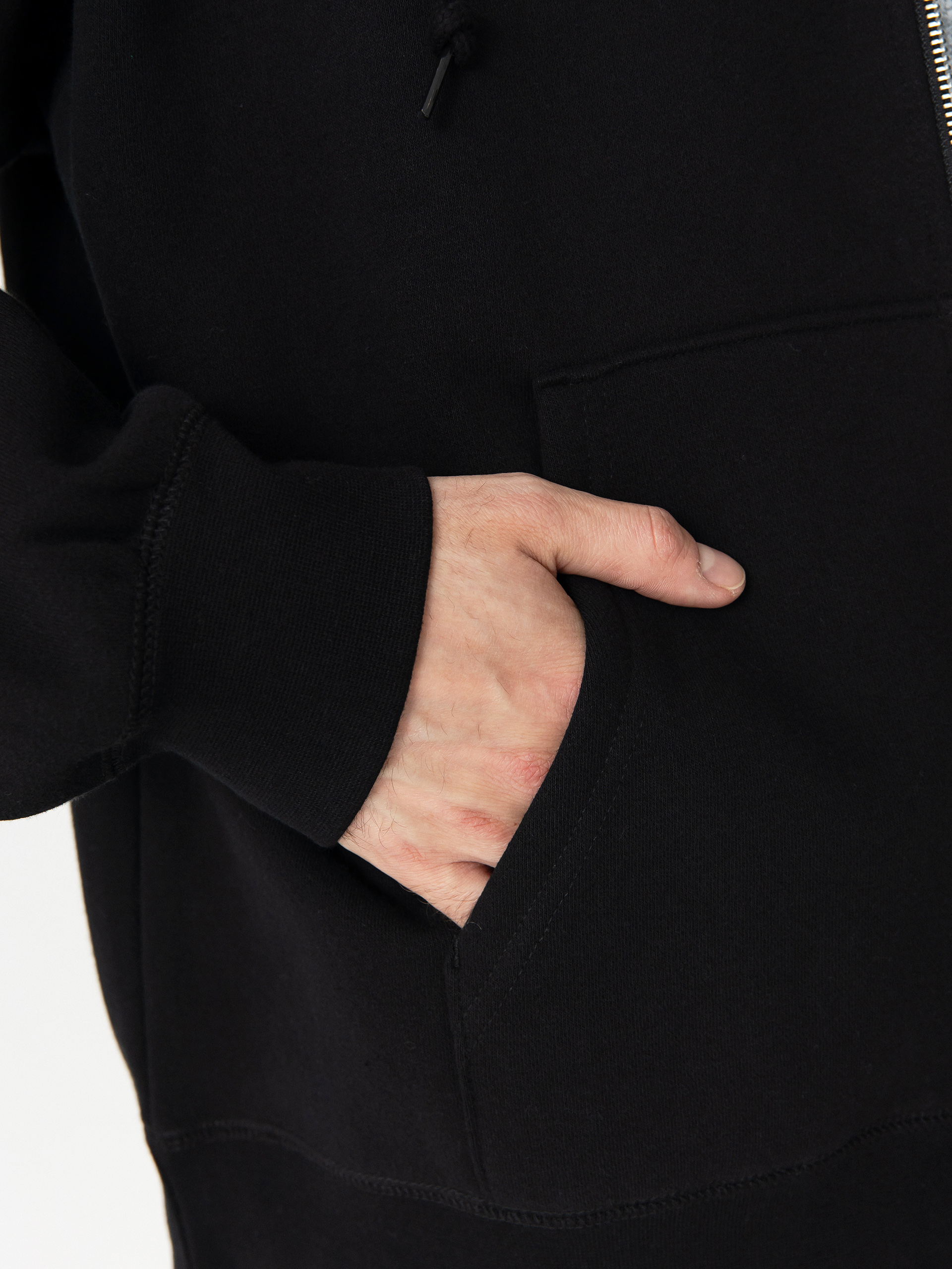 Hanorac cu glugă OBEY Established Works Bold ZHD (black)