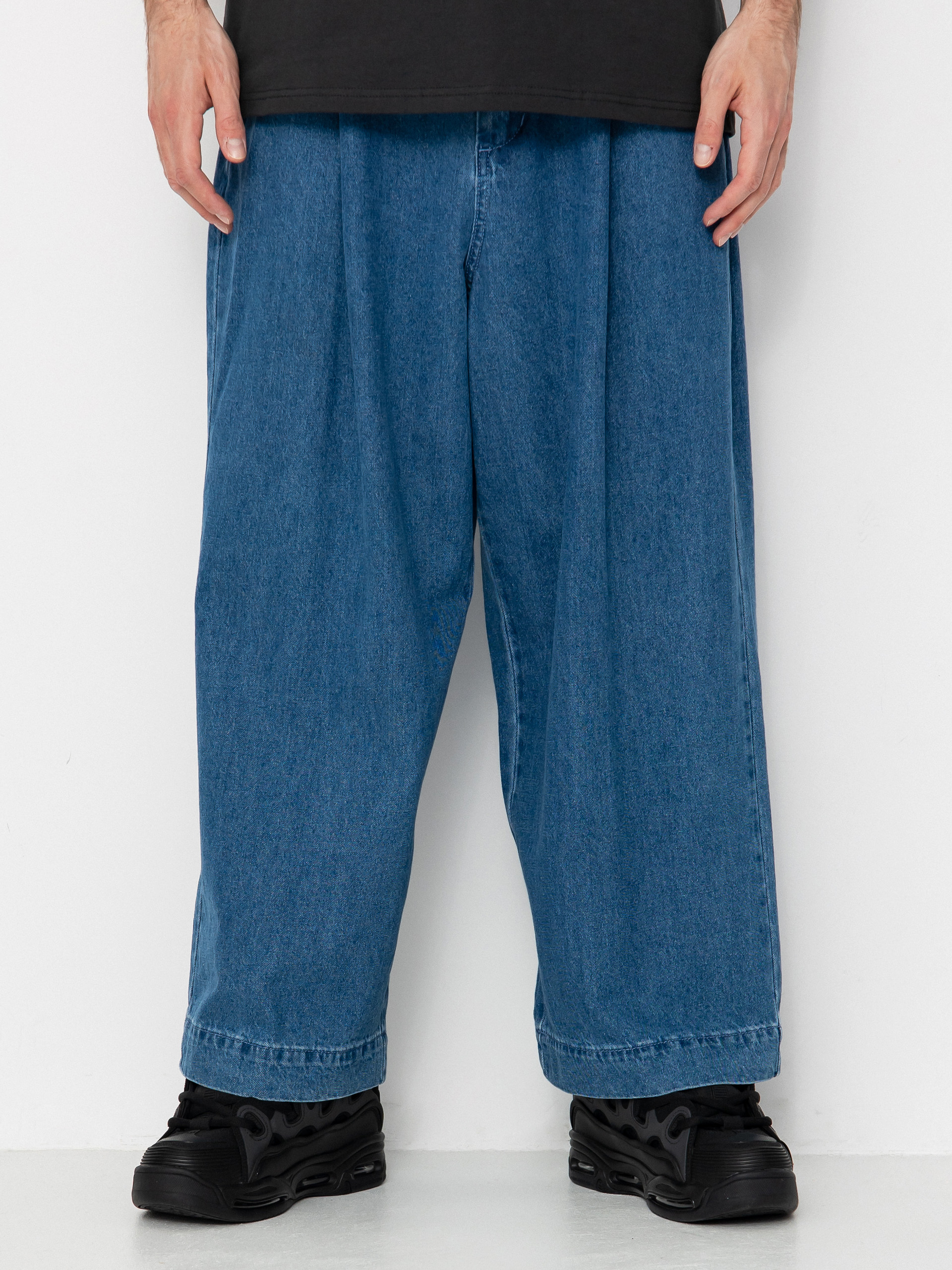 Pantaloni OBEY Oliver Denim Pleated (light indigo)