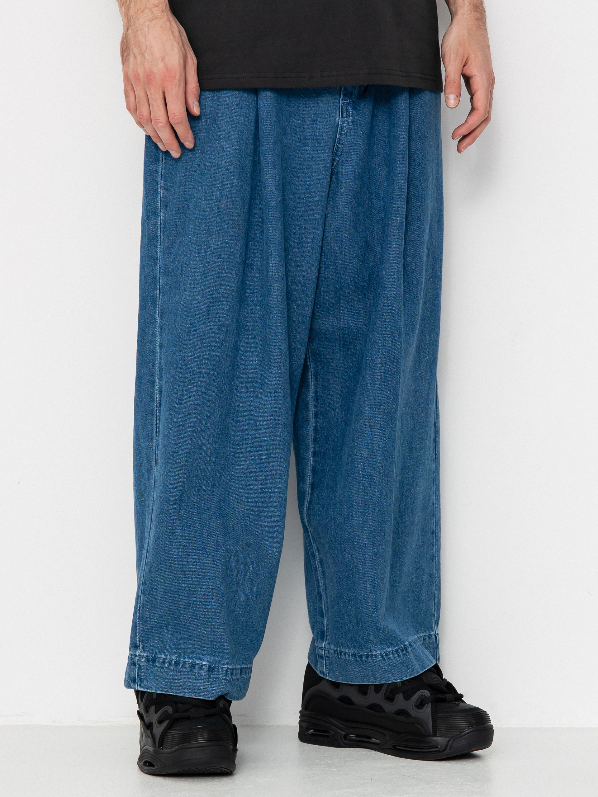 Pantaloni OBEY Oliver Denim Pleated (light indigo)