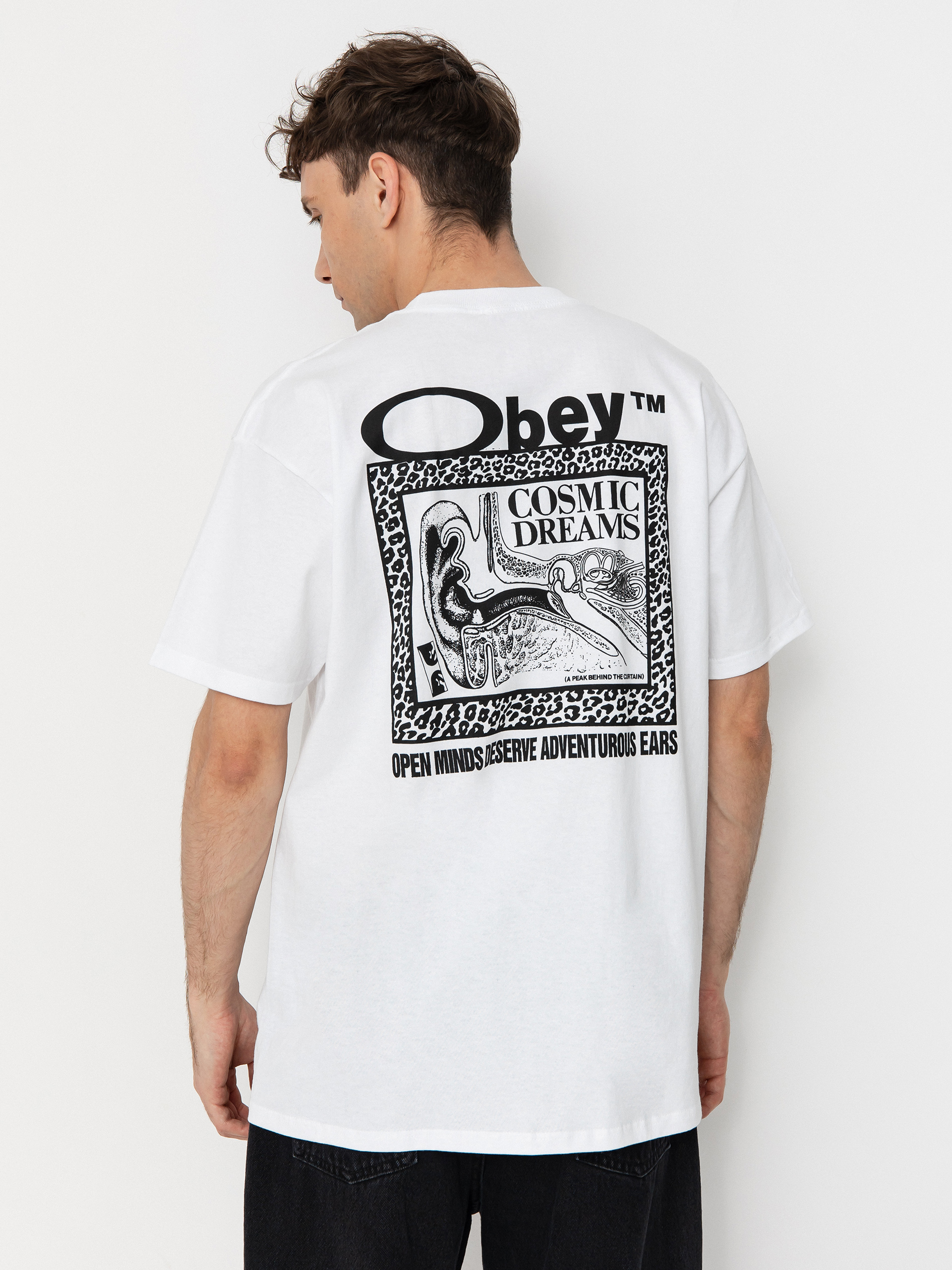 Tricou OBEY Cosmic Dreams (white)