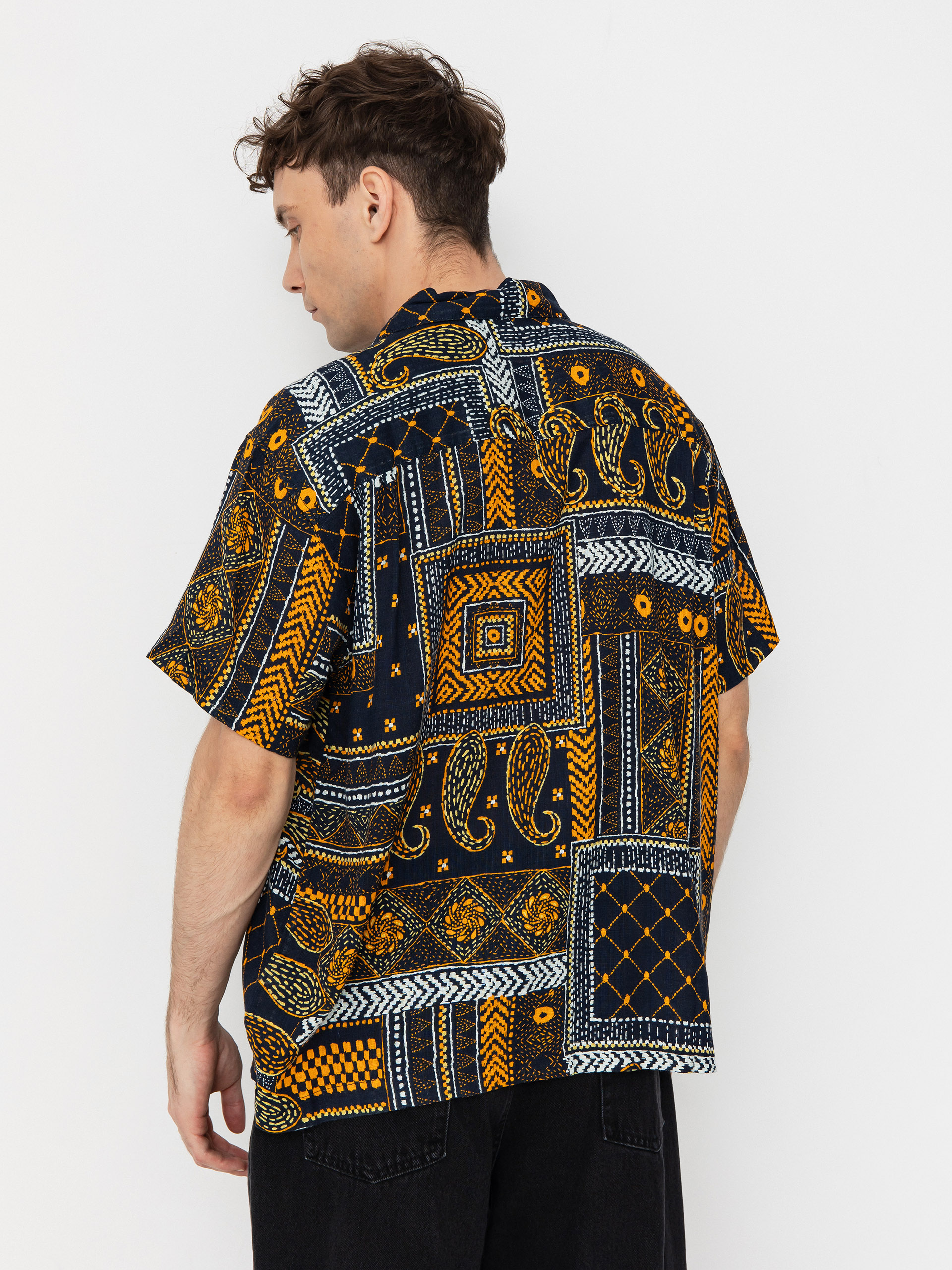 Cămașă OBEY Archie (navy multi)