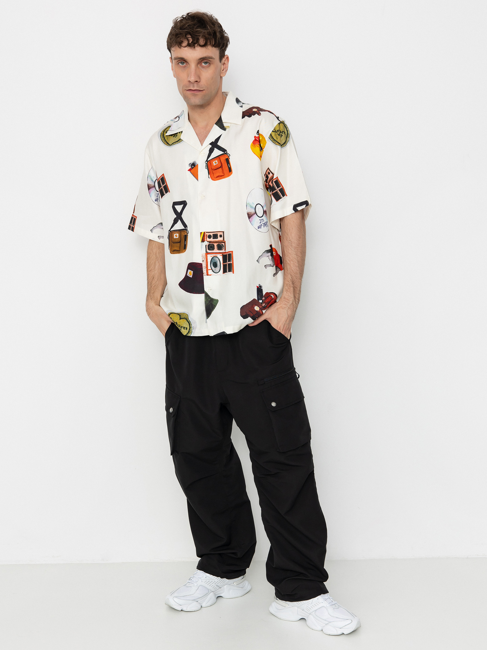 Cămașă Carhartt WIP Jacob Rochester (jacob rochester print/wax)