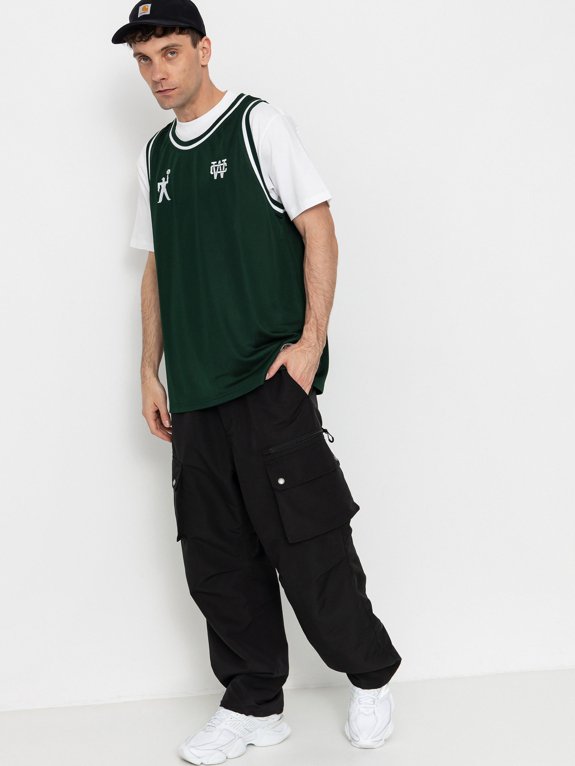 Tricou Carhartt WIP Win Lock Up (conifer)