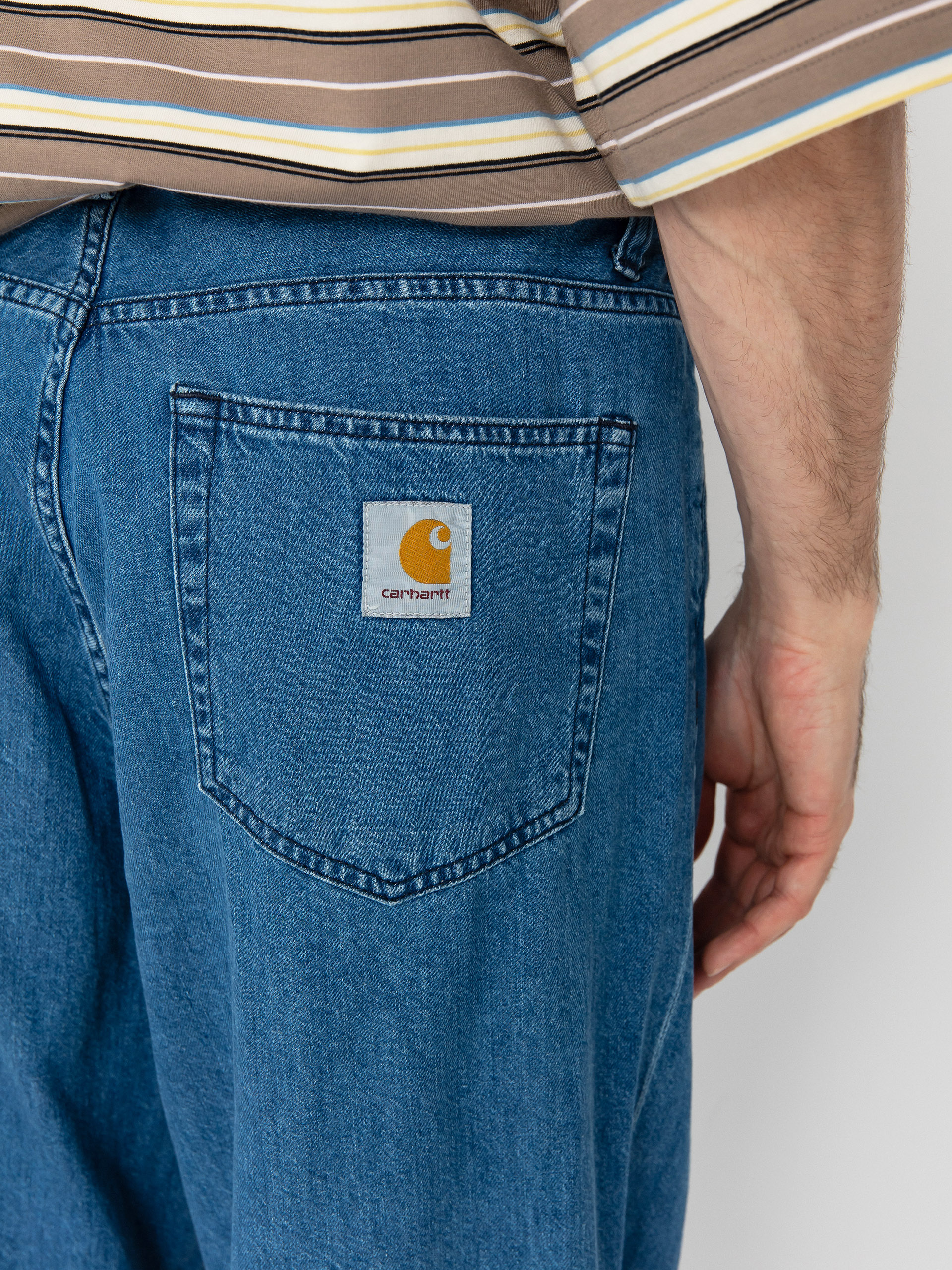 Pantaloni Carhartt WIP Lucas (blue)