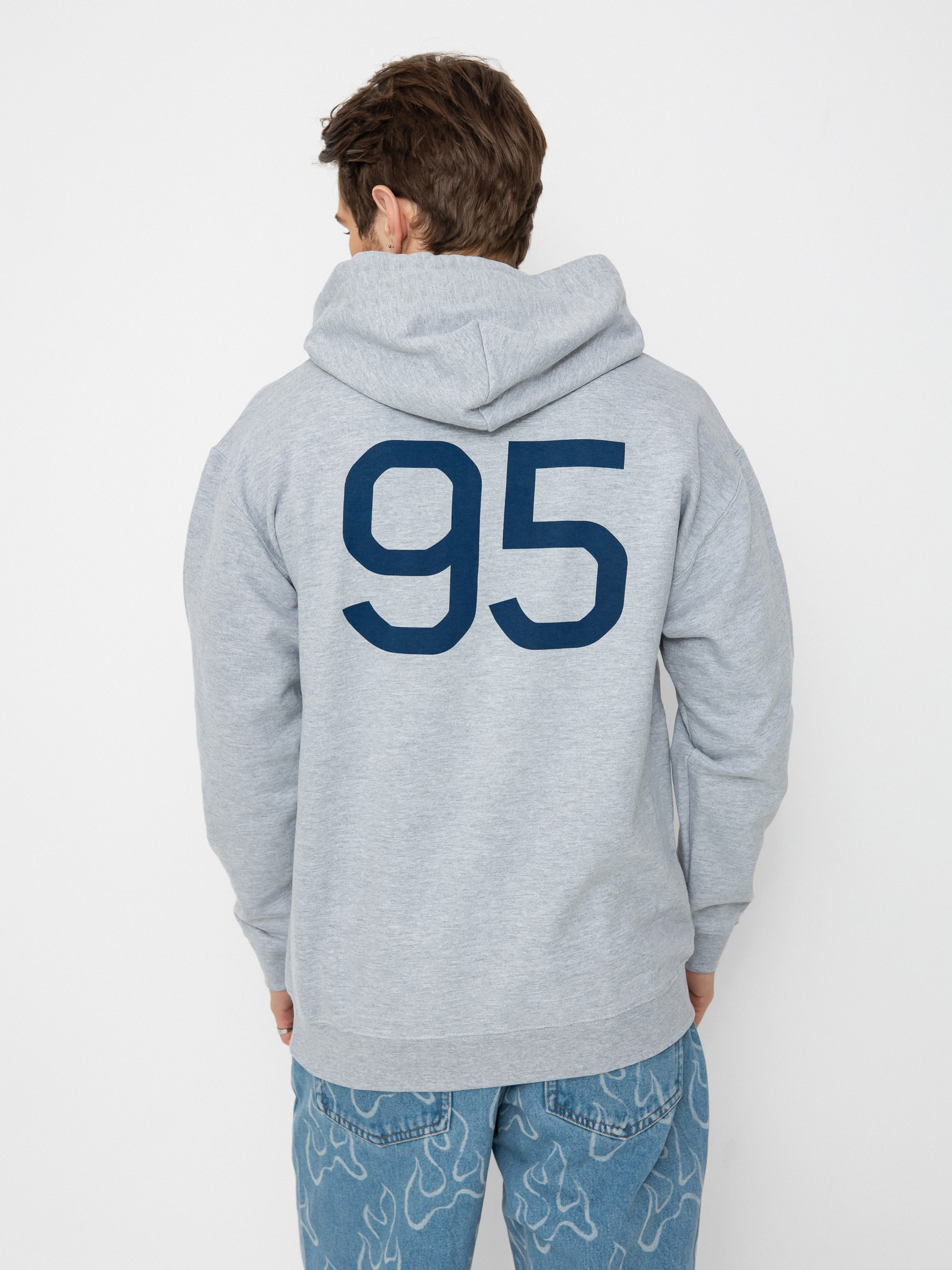 Hanorac cu glugă eS 95 HD (grey heather)