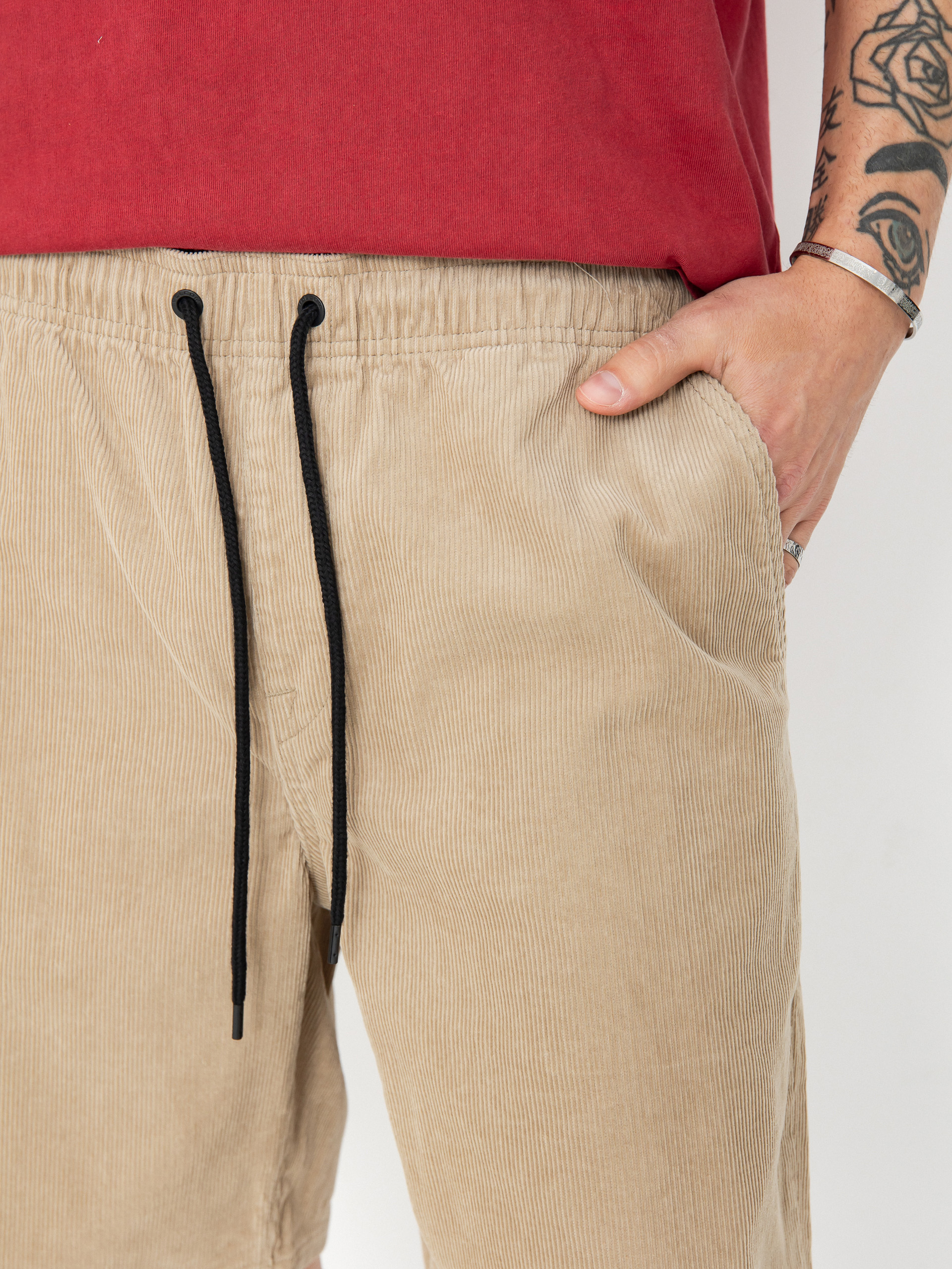 Pantaloni scurți Volcom Outer Spaced 21 (khaki)
