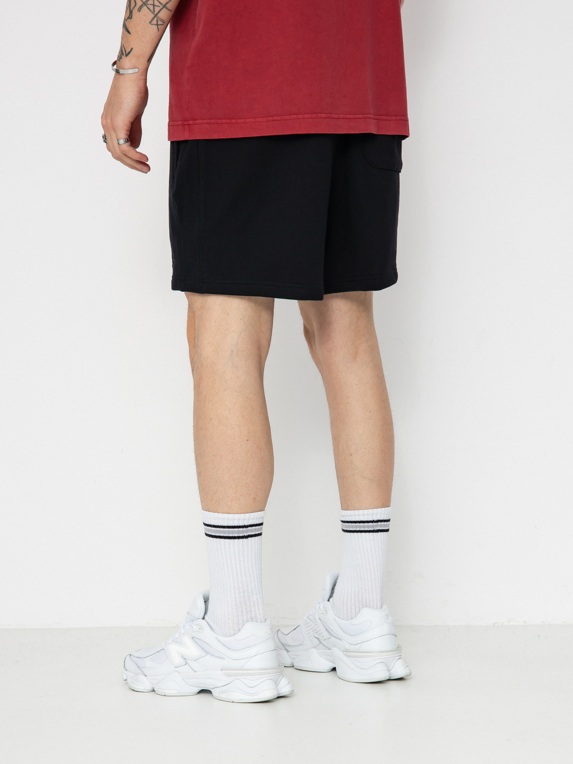 Pantaloni scurți New Balance Athletics French (black)