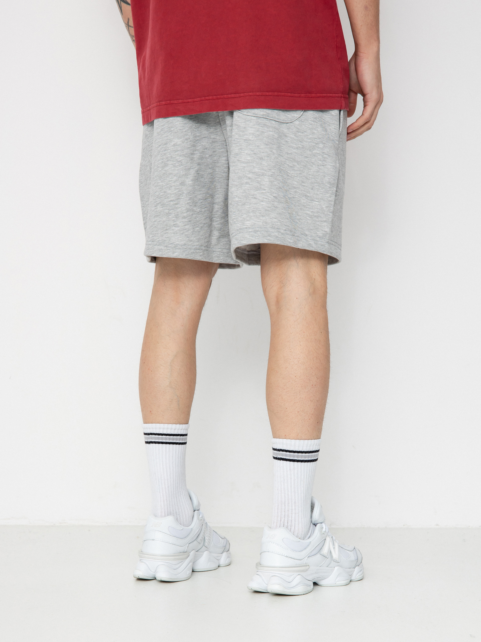 Pantaloni scurți New Balance French Terry (athletic gre)