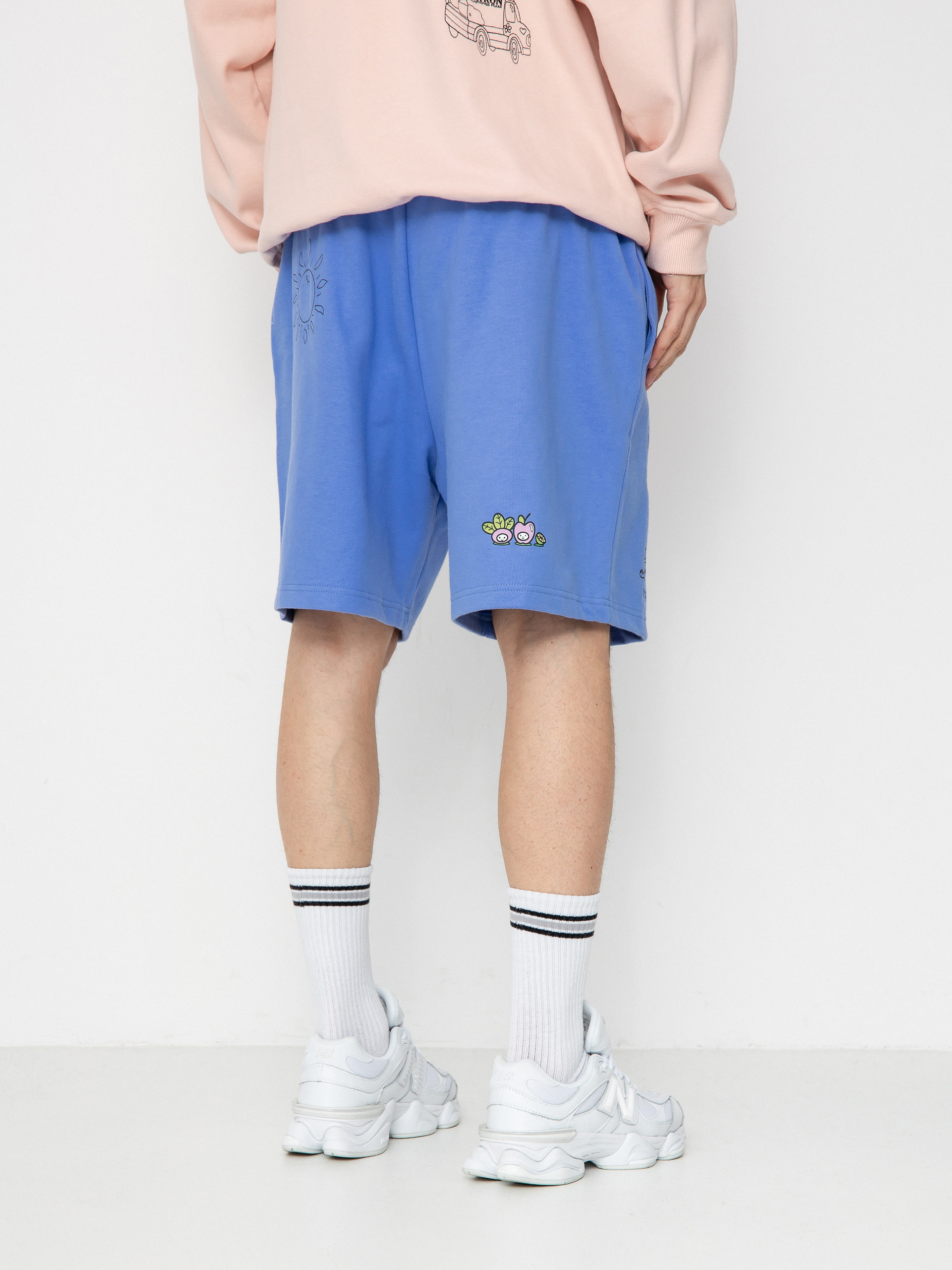 Pantaloni scurți The North Face Mountain Cleanup Relaxed (virtual blue)