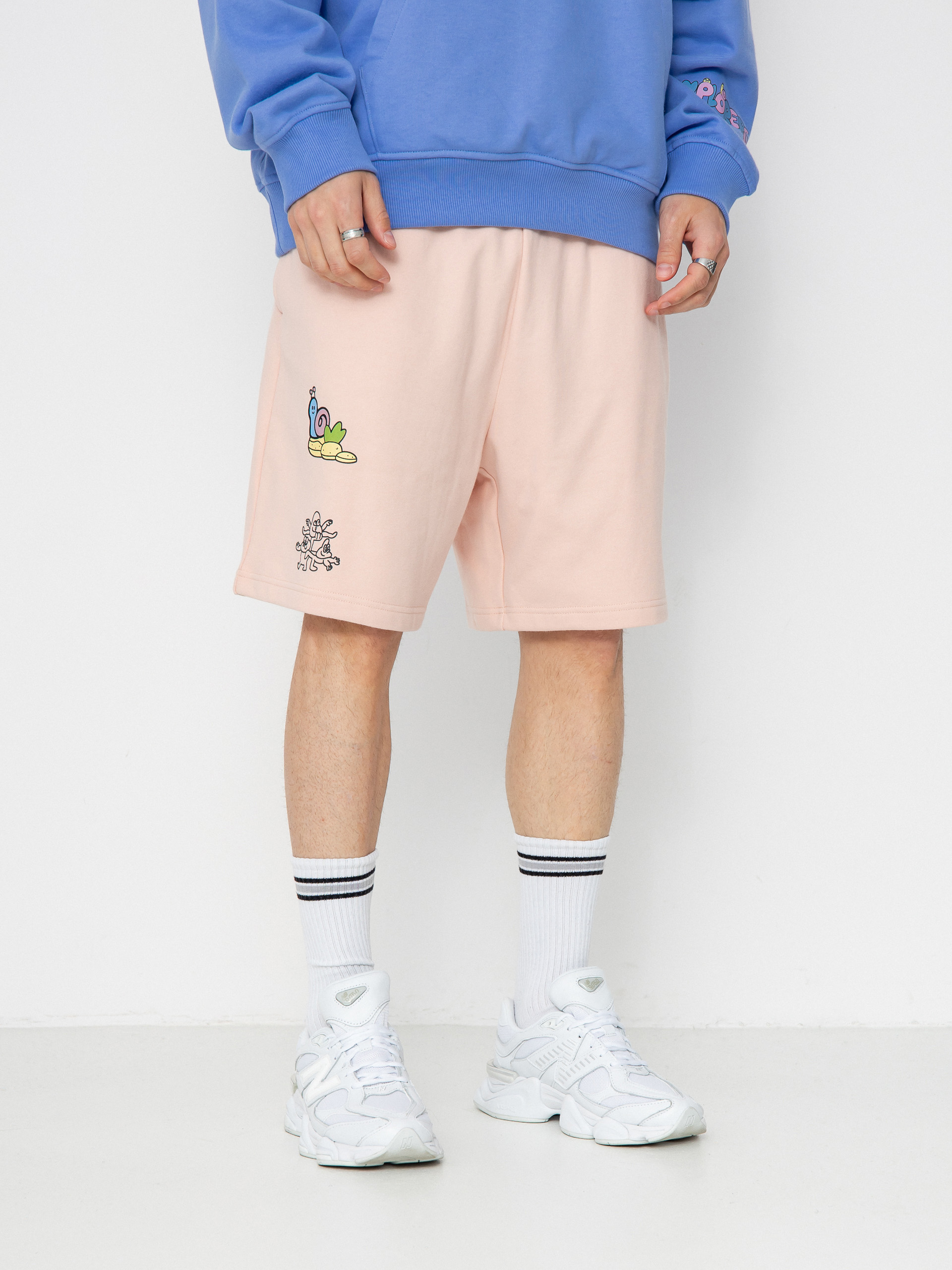 Pantaloni scurți The North Face Mountain Cleanup Relaxed (pink moss)