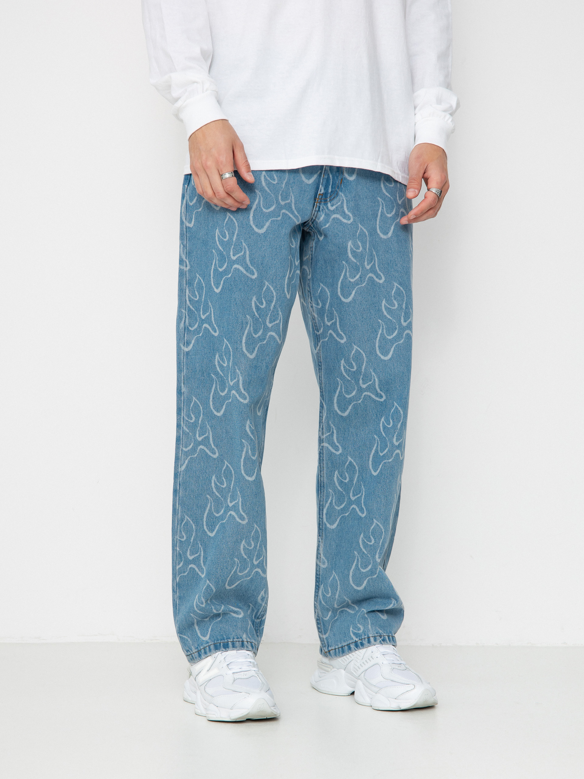 Pantaloni Vans Check 5 Blaze Loose Denim (stonewash/blue)