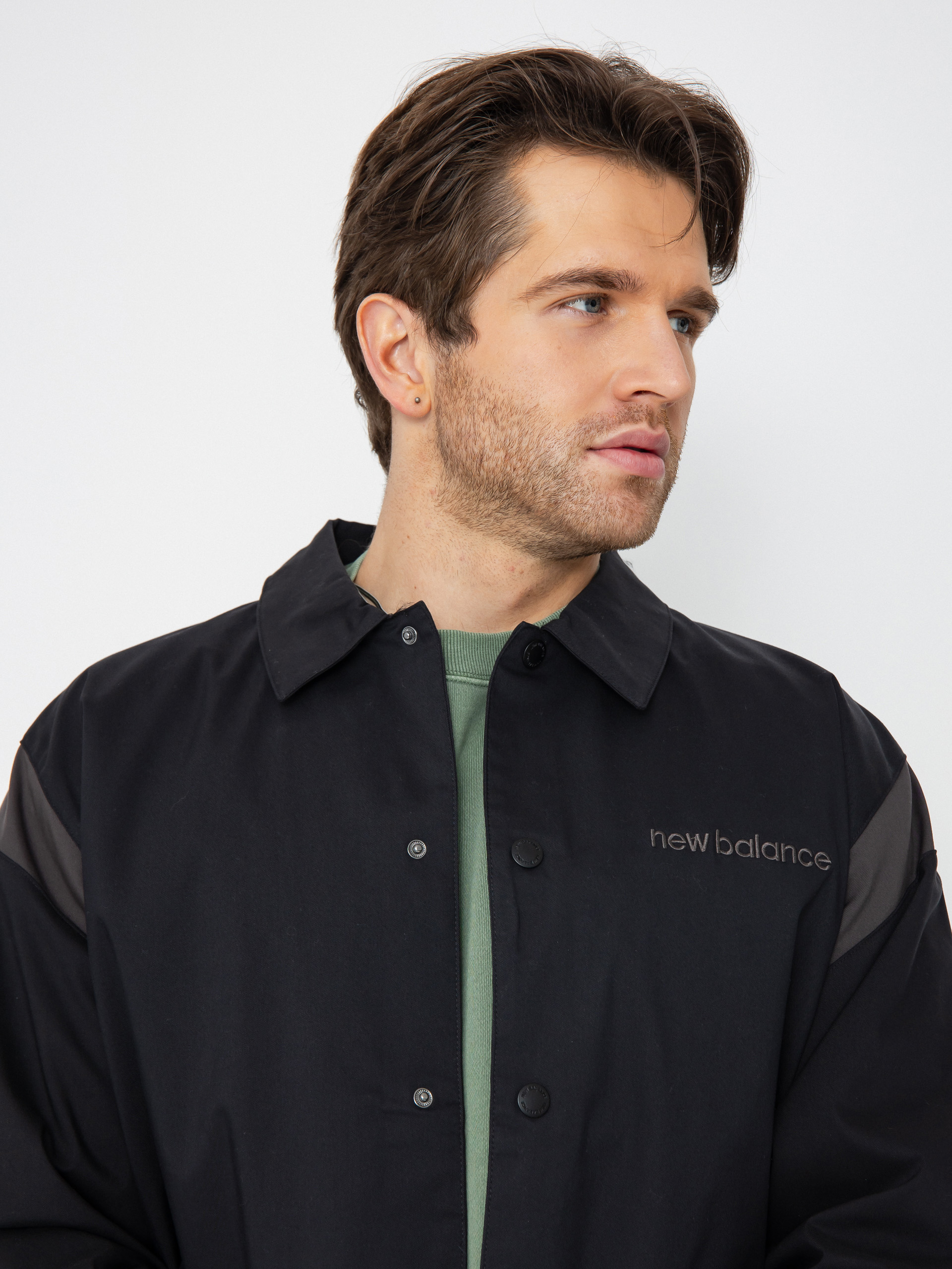 Geacă New Balance Athletics Varsity (black)