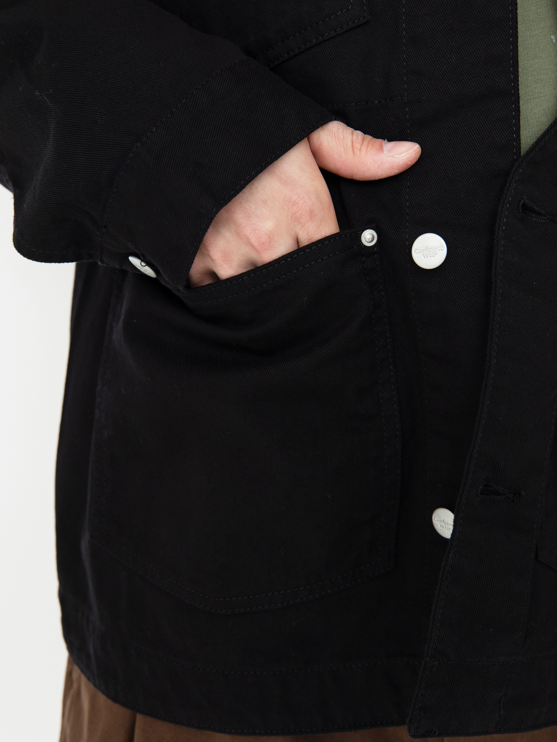 Geacă Carhartt WIP Drewe Chore Coat (black)