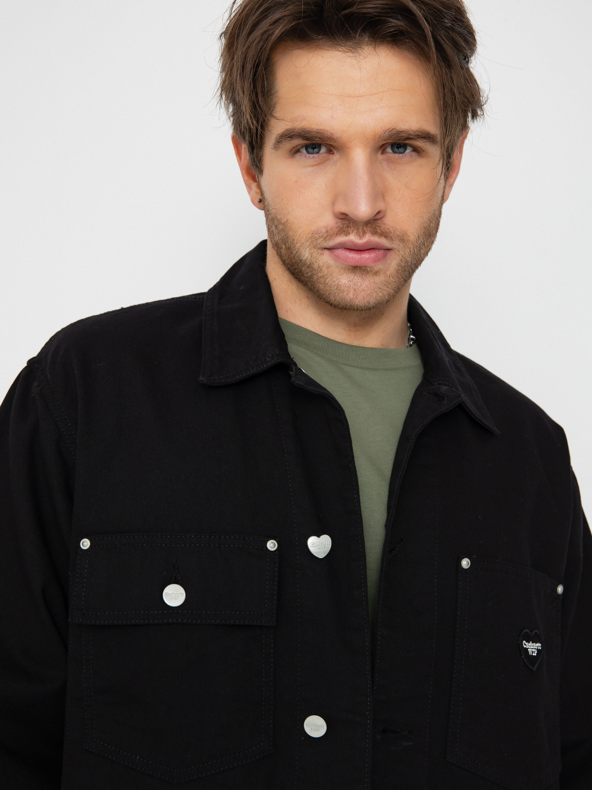 Geacă Carhartt WIP Drewe Chore Coat (black)