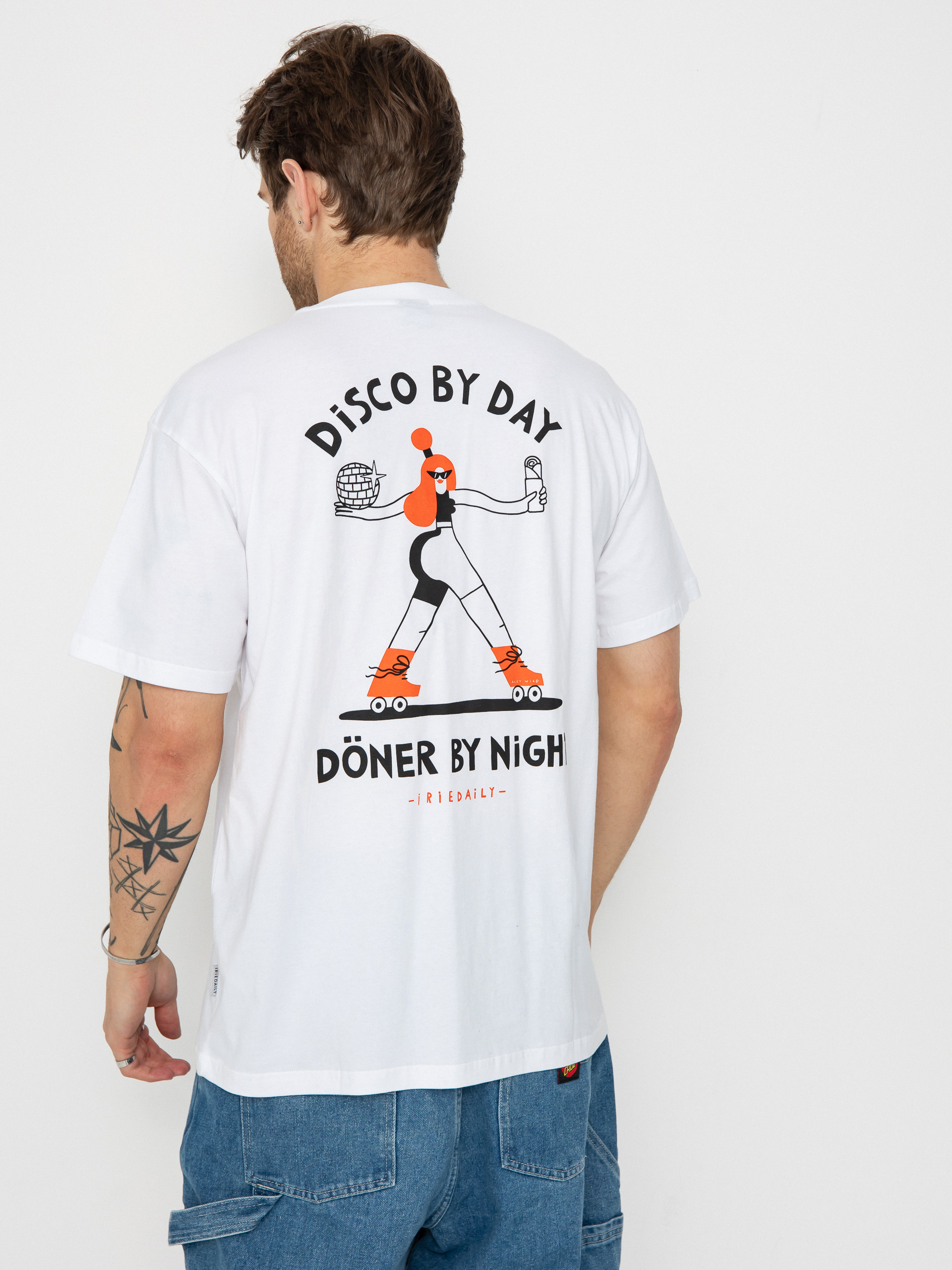 Tricou Iriedaily Disco Doener (white)