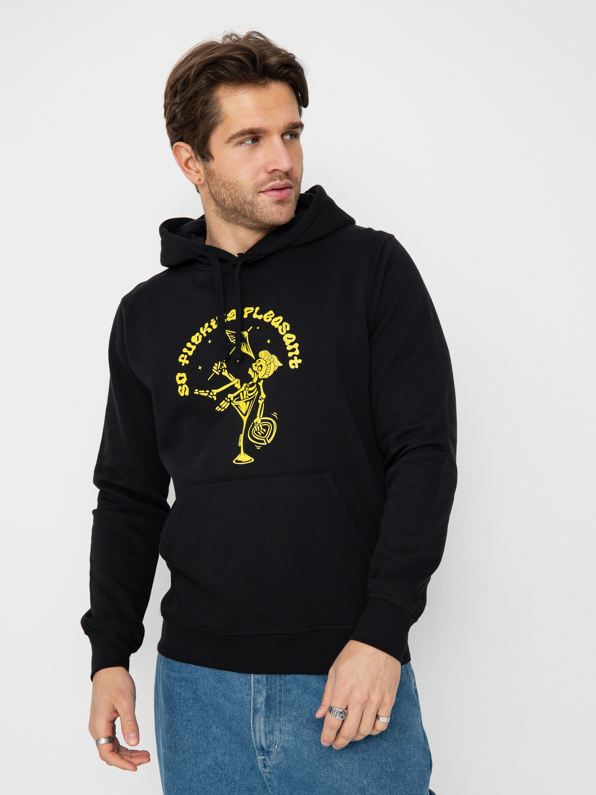 Hanorac cu glugă Iriedaily Zwille HD (black)