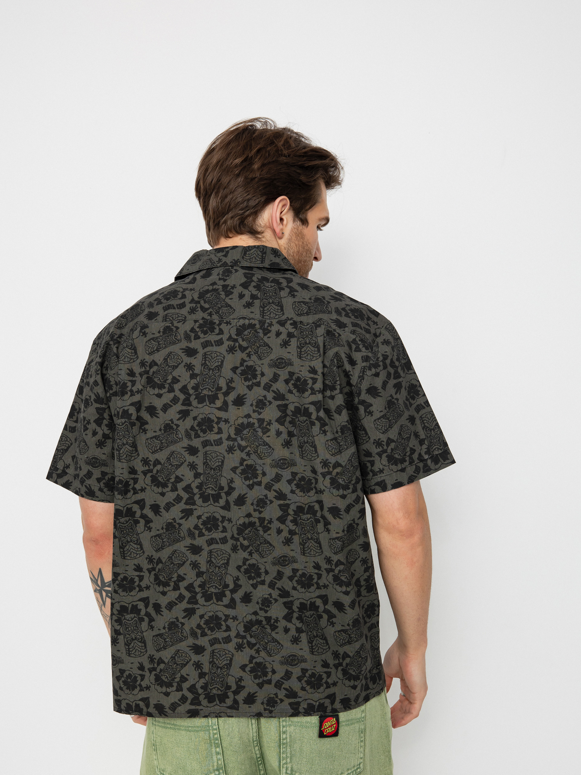 Cămașă Santa Cruz Roskopp Voodoo Room (black)