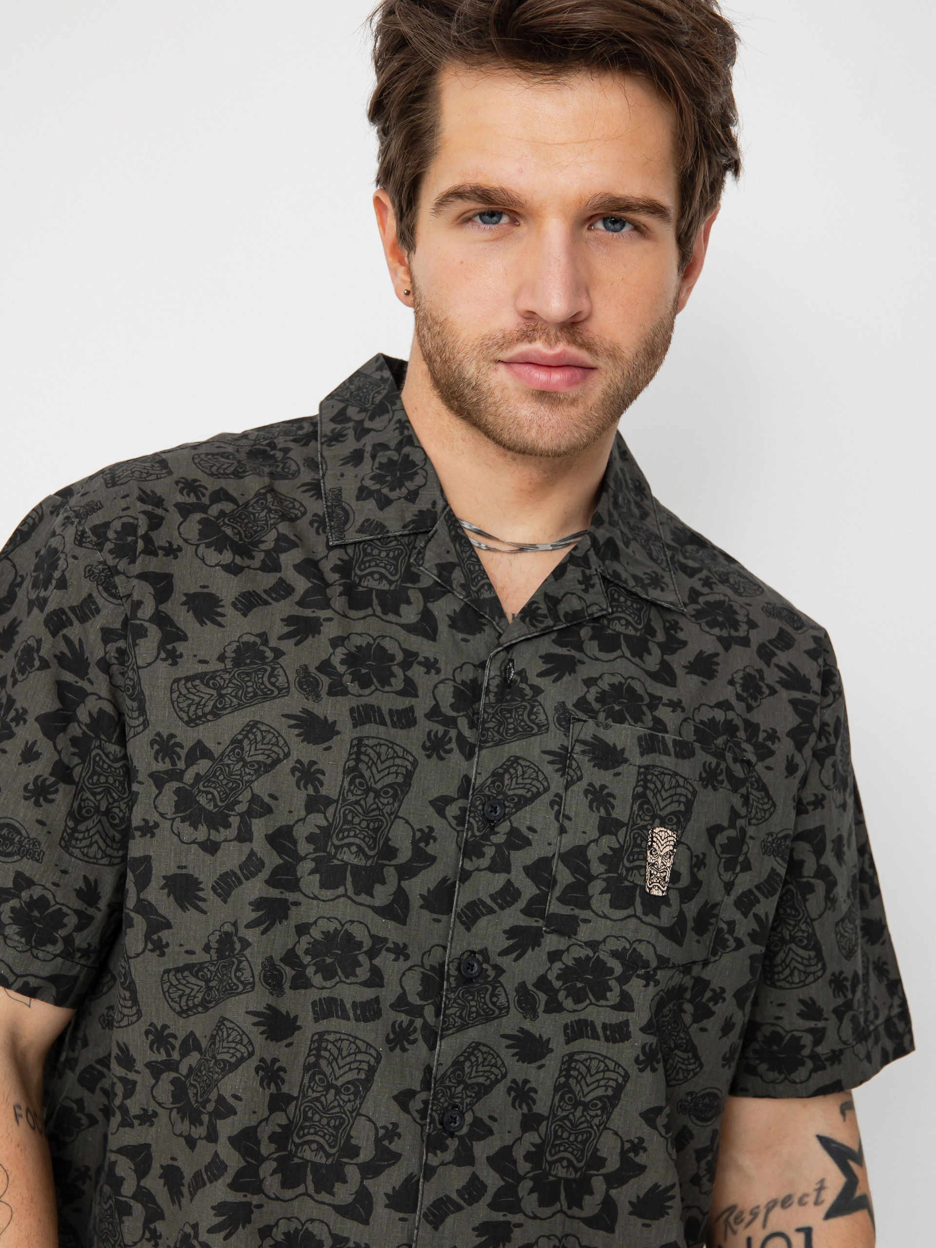 Cămașă Santa Cruz Roskopp Voodoo Room (black)