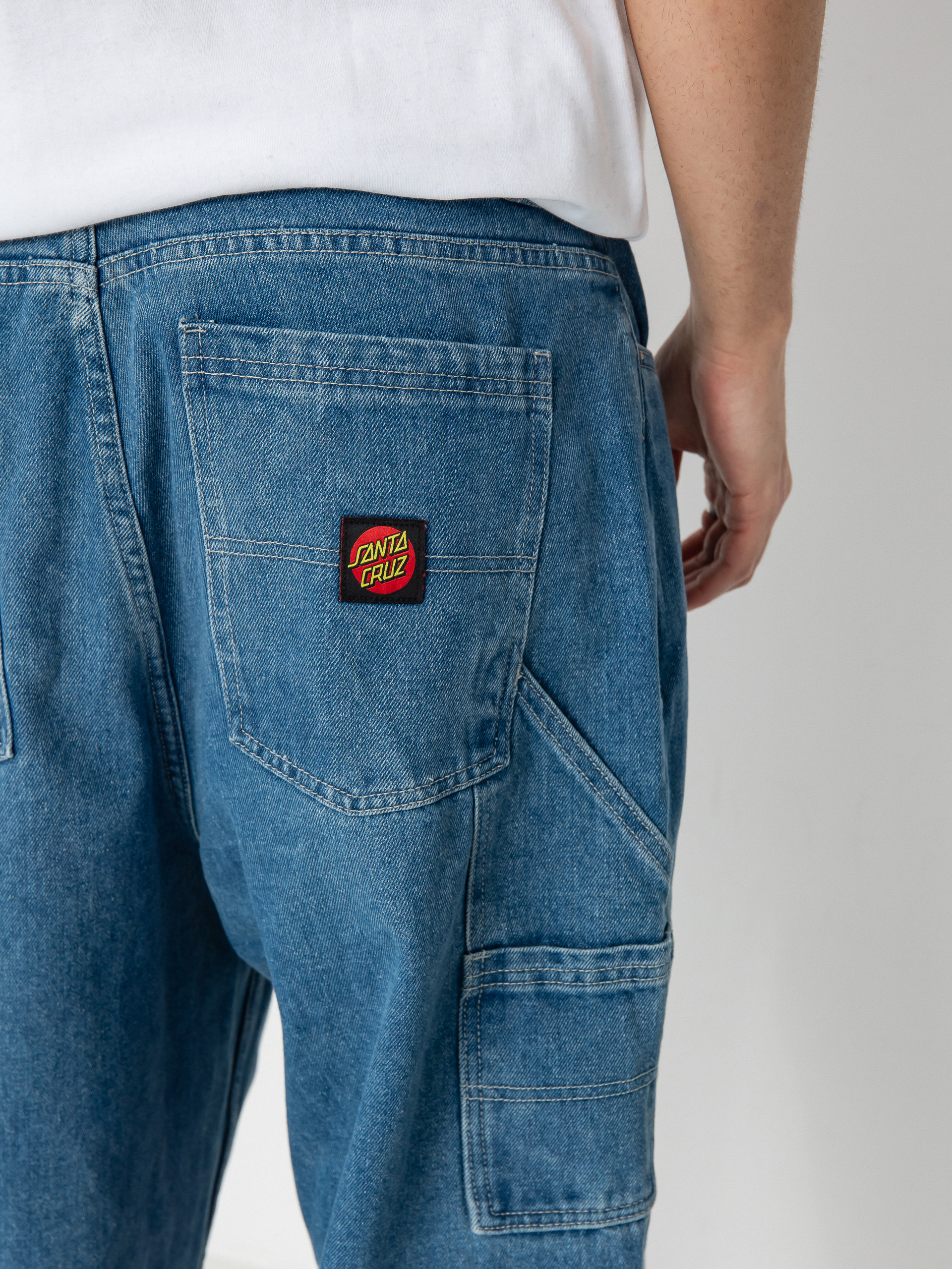 Pantaloni Santa Cruz Carpenter Big (stonewash)