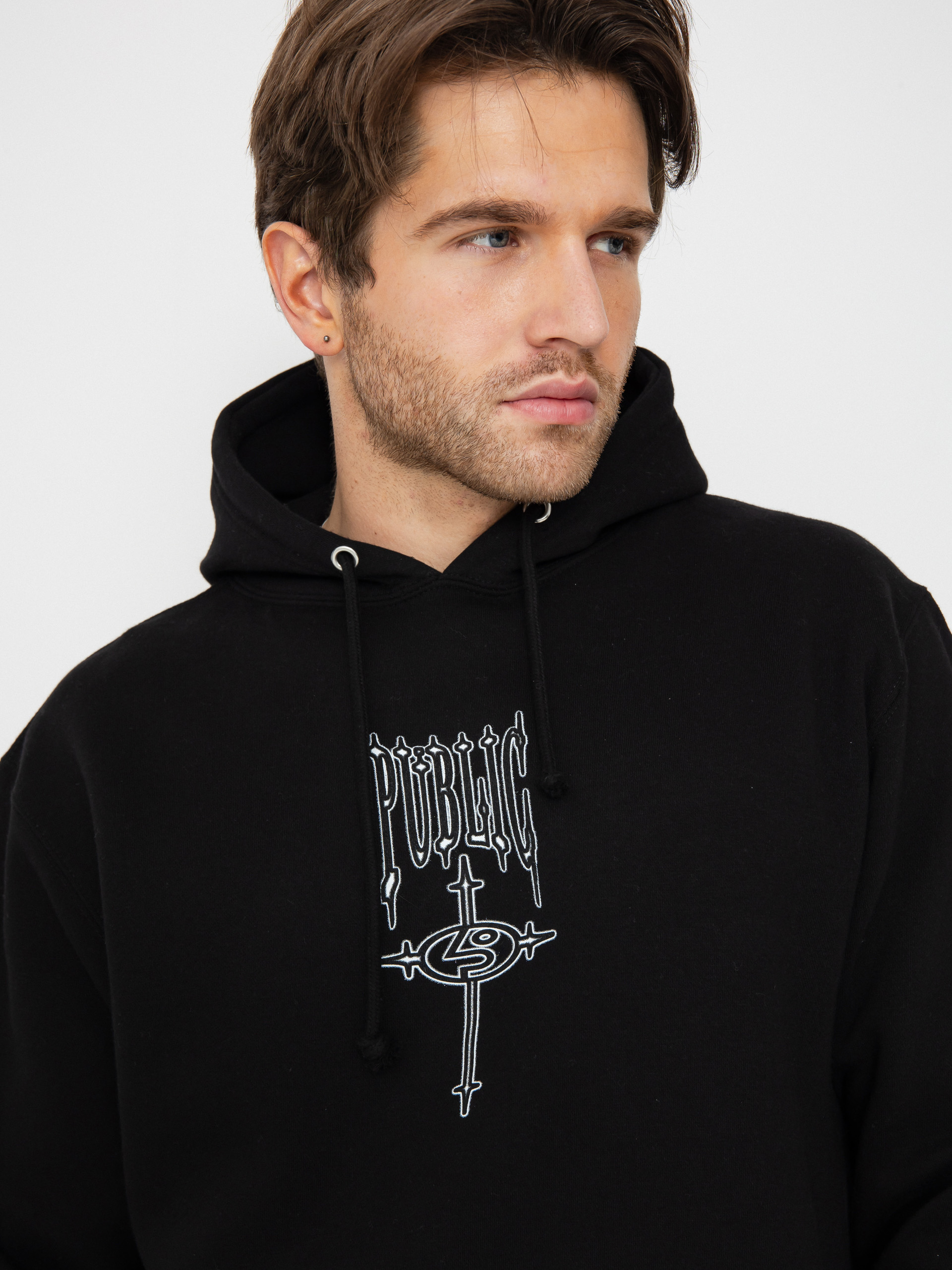 Hanorac cu glugă Public Dispute HD (back)
