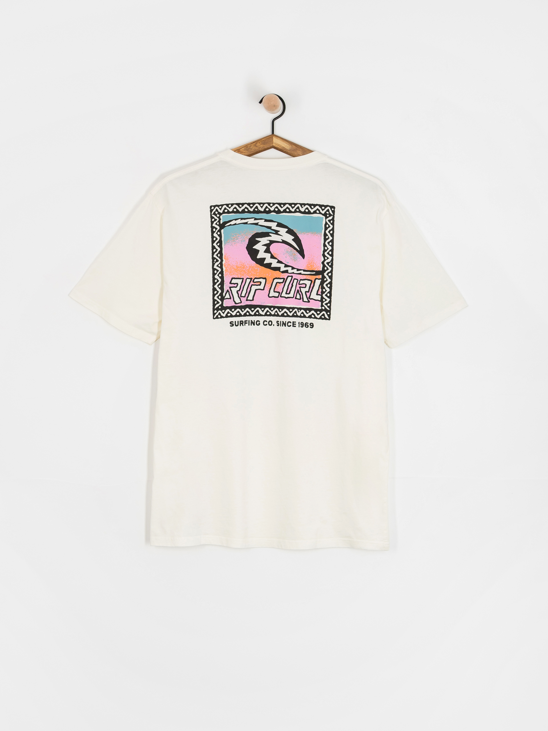 Tricou Rip Curl Raw Energy Trad (bone)