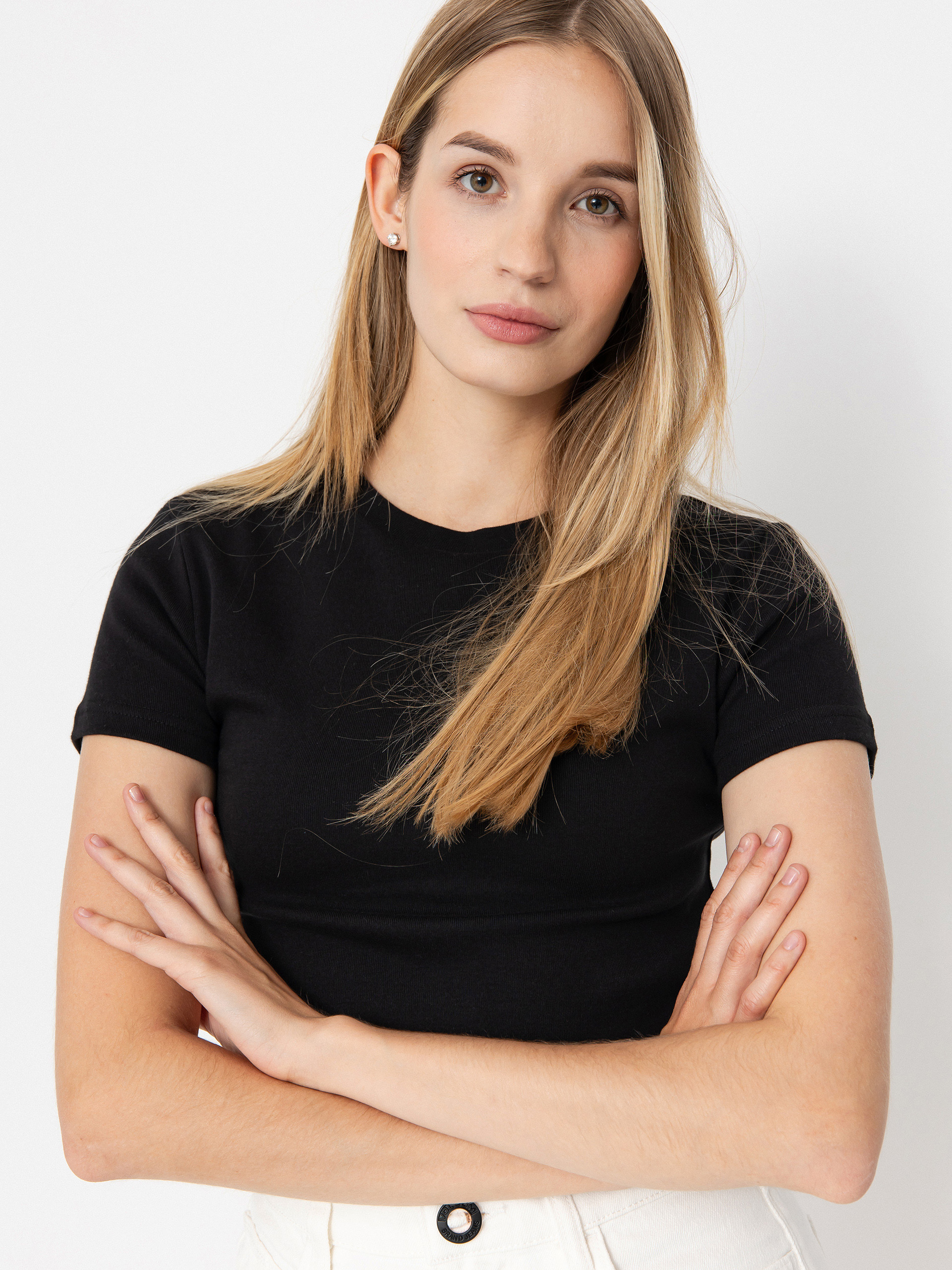 Tricou Volcom Volcomstone Crop Wmn (black)