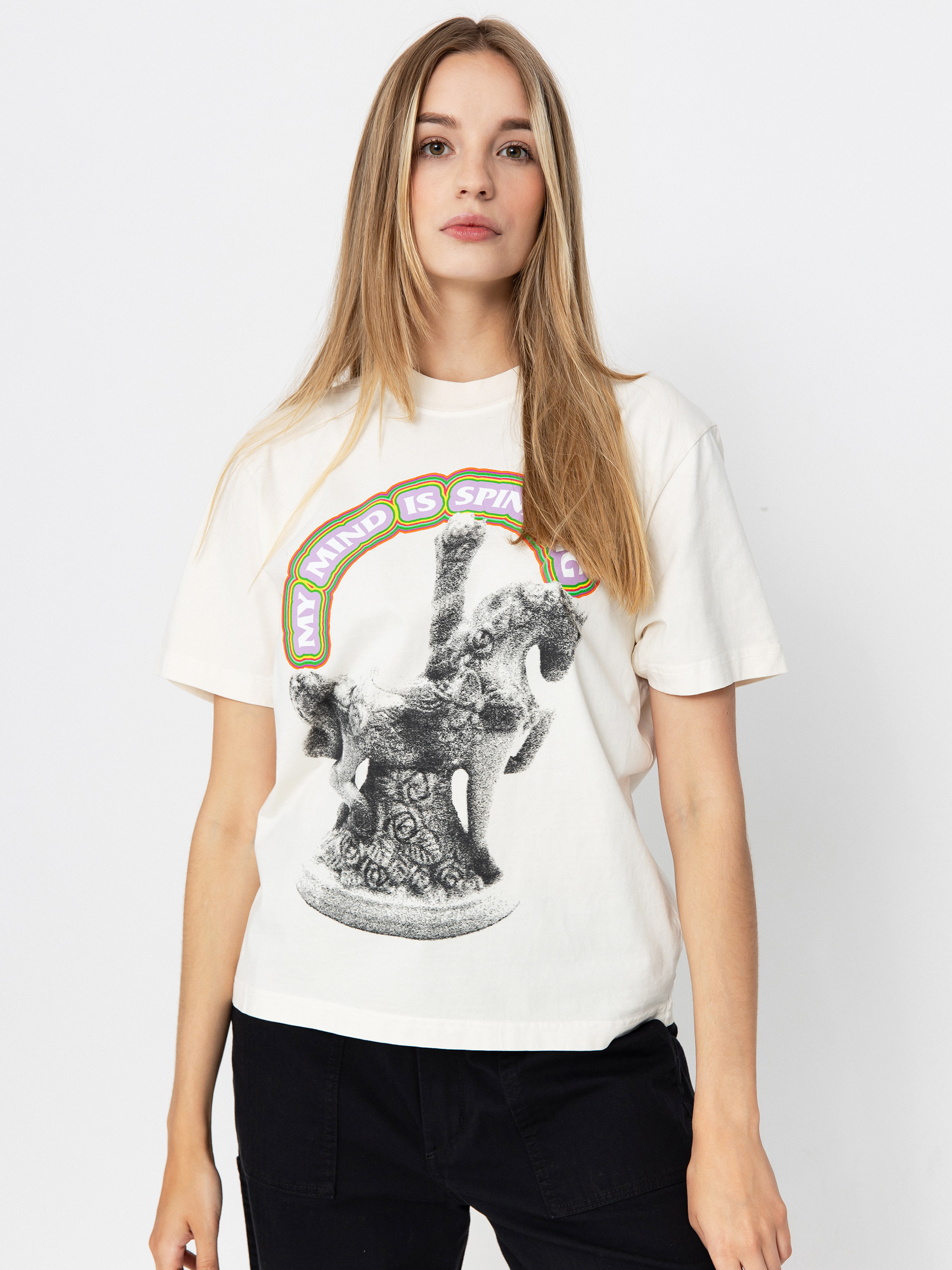 Tricou OBEY Send Me On A Carousel Wmn